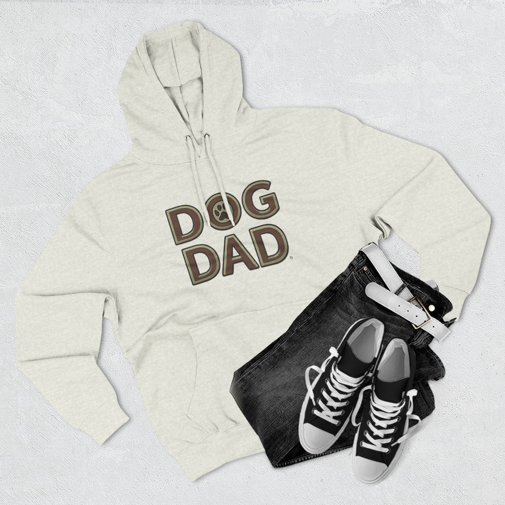 Dog Dad Hoodie — “Dog Dad Club” Cozy Fleece Pullover (Pet Lover Gift)