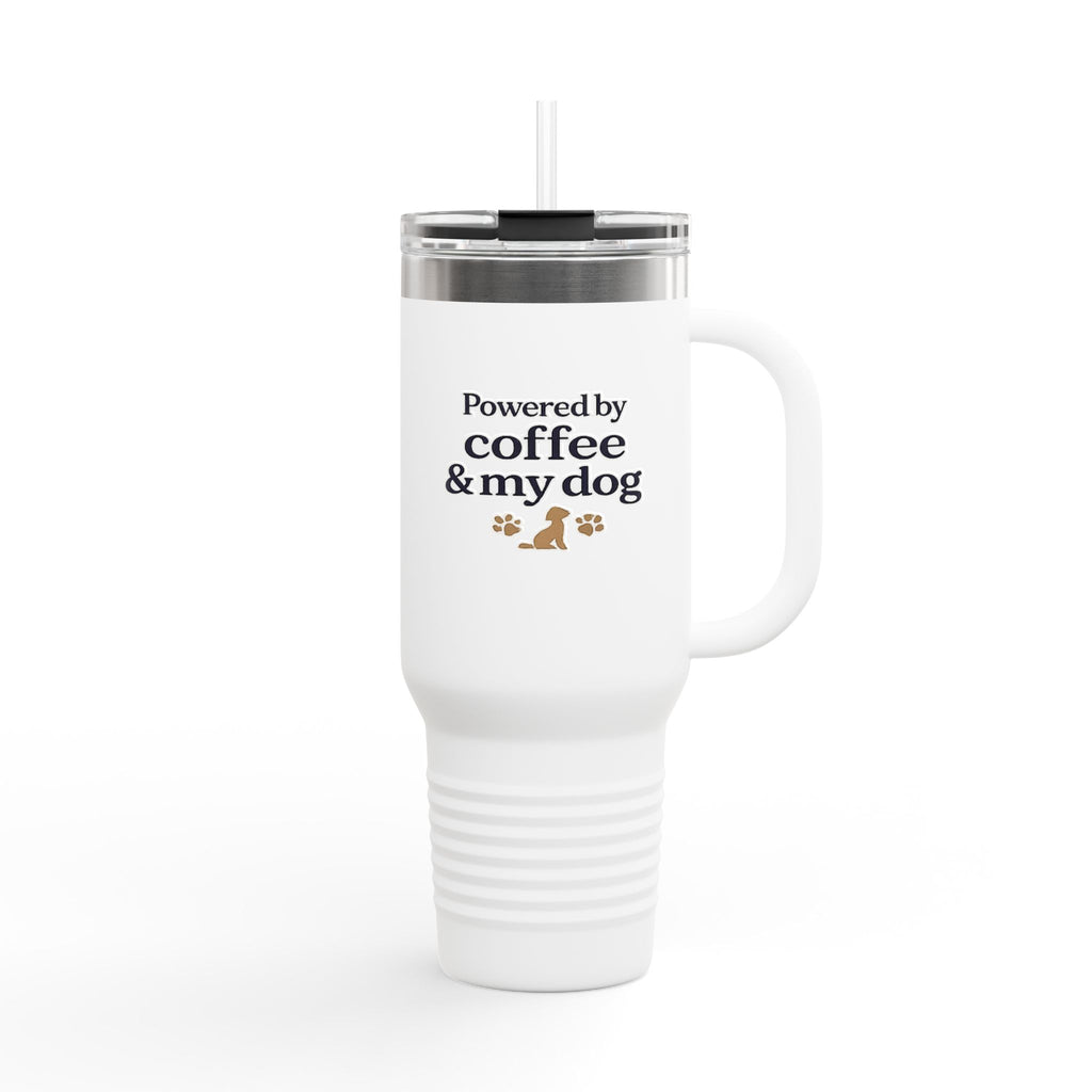 Saved by Coffee & My Dog 40oz Tumbler