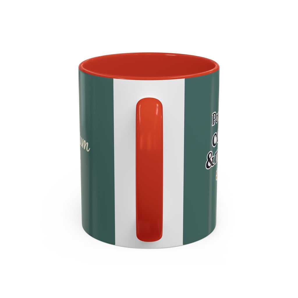 Dog Mum Coffee Mug – “Cuddles. Coffee. Conscious Living.” Accent Mug