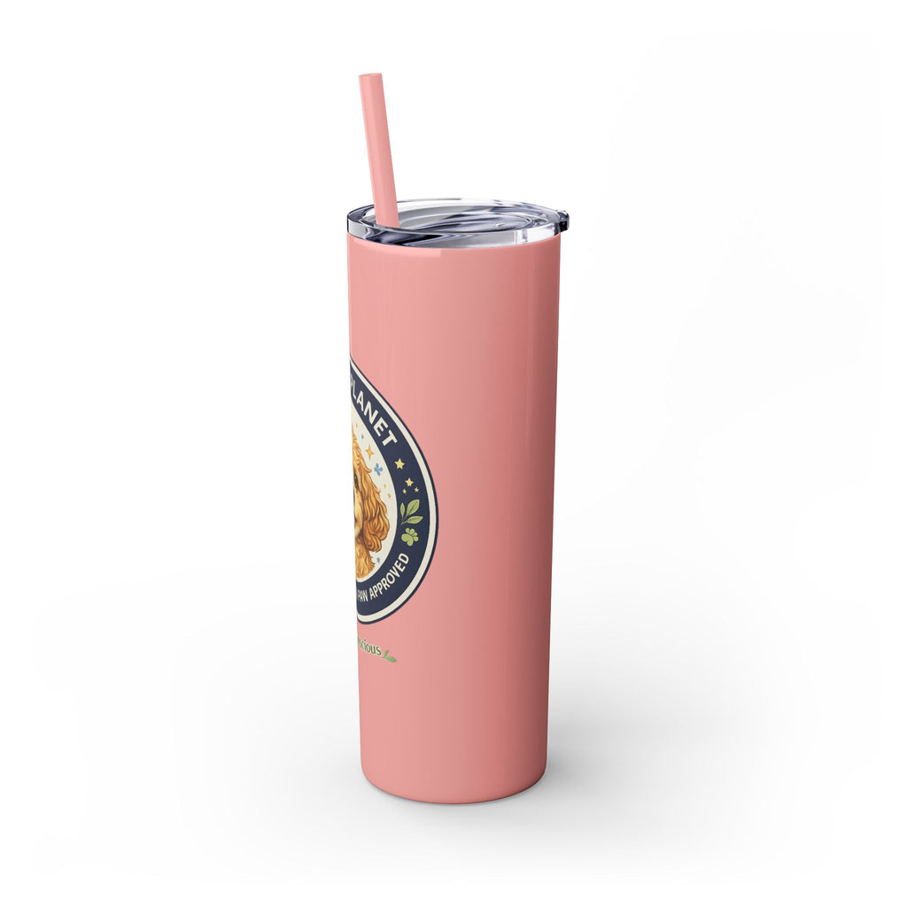 Cuddles Coffee Conscious Logo Pup Design Copy of 20oz Skinny Tumbler