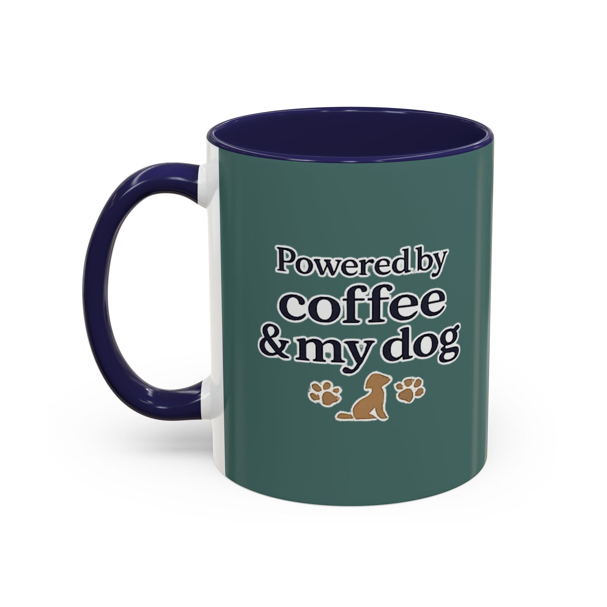 Dog Mum Coffee Mug – “Cuddles. Coffee. Conscious Living.” Accent Mug