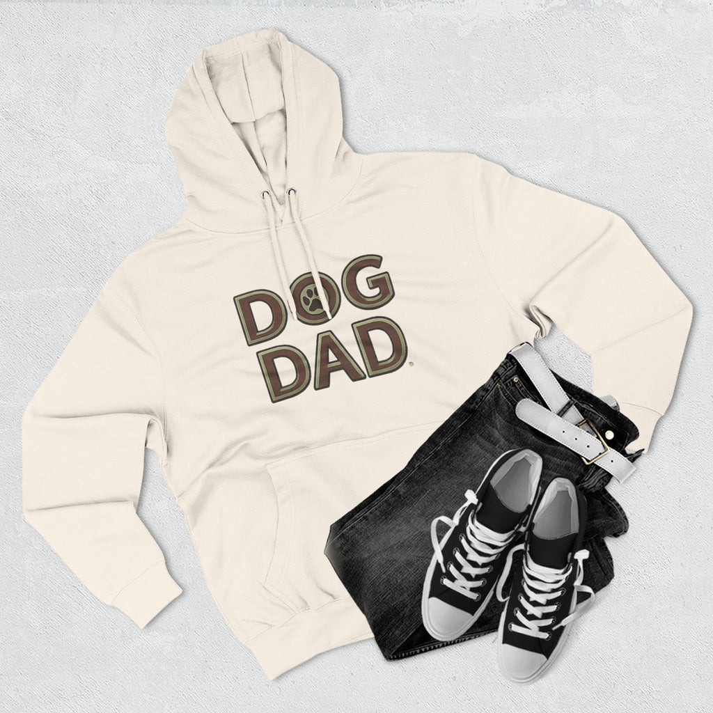 Dog Dad Hoodie — “Dog Dad Club” Cozy Fleece Pullover (Pet Lover Gift)