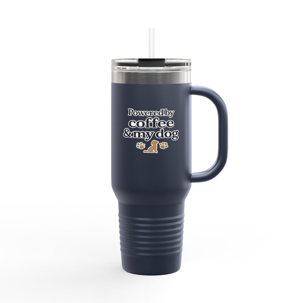 Saved by Coffee & My Dog 40oz Tumbler
