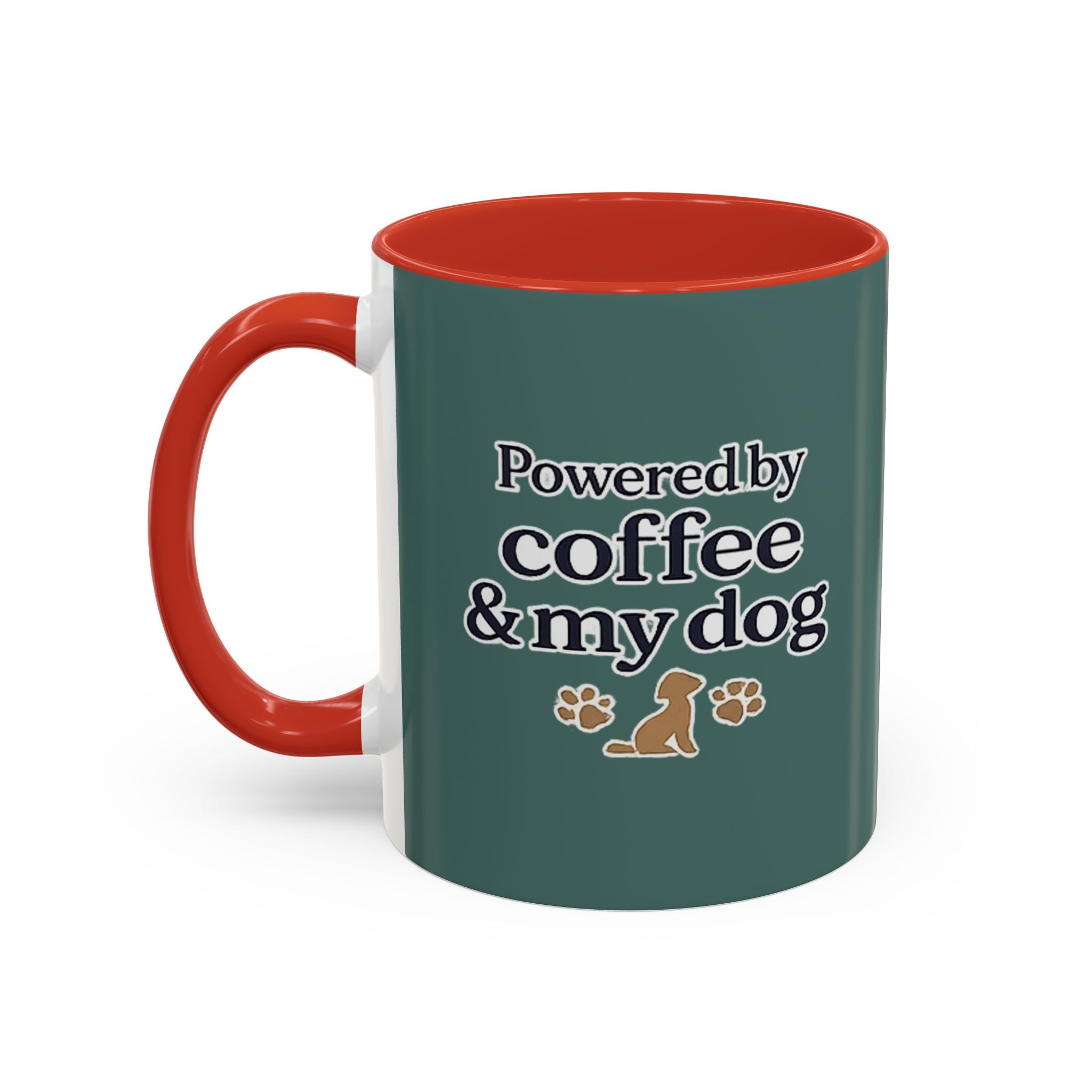 Dog Mum Coffee Mug – “Cuddles. Coffee. Conscious Living.” Accent Mug