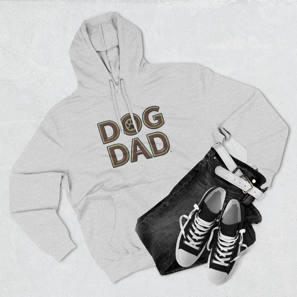 Dog Dad Hoodie — “Dog Dad Club” Cozy Fleece Pullover (Pet Lover Gift)