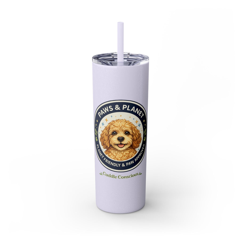 Cuddles Coffee Conscious Logo Pup Design Copy of 20oz Skinny Tumbler
