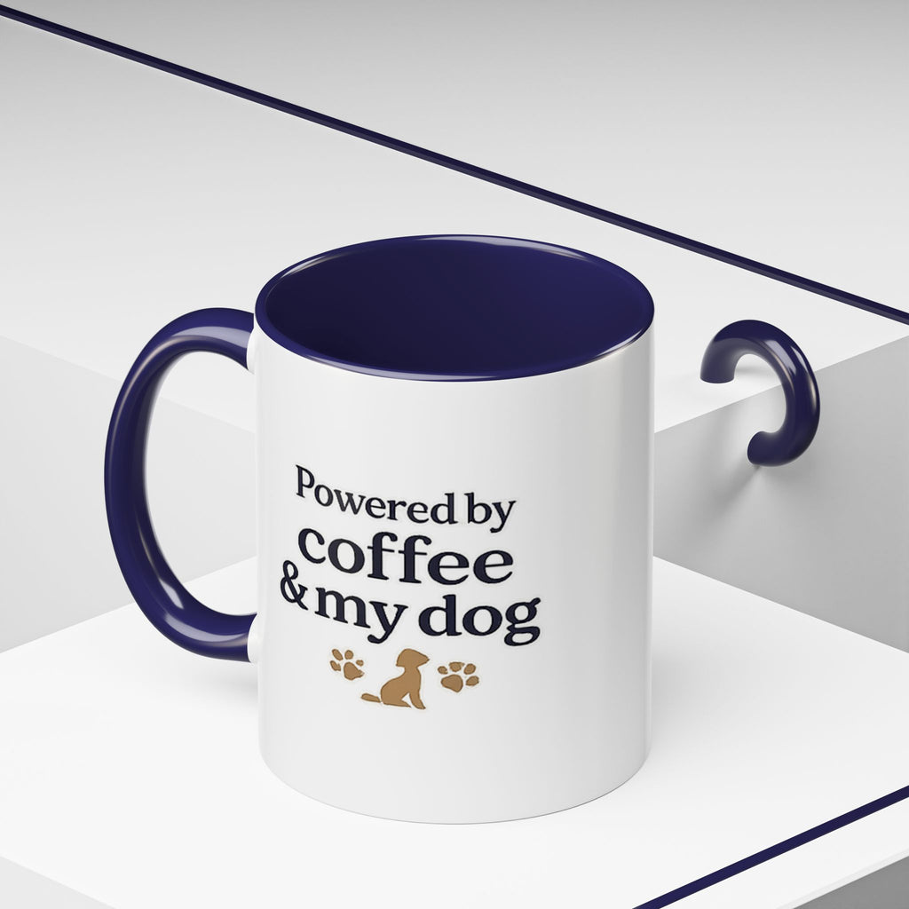 Dog Dad Coffee Mug – "For the Dog Dads Who Chose the Leash Over the Old Script" Accent Mug