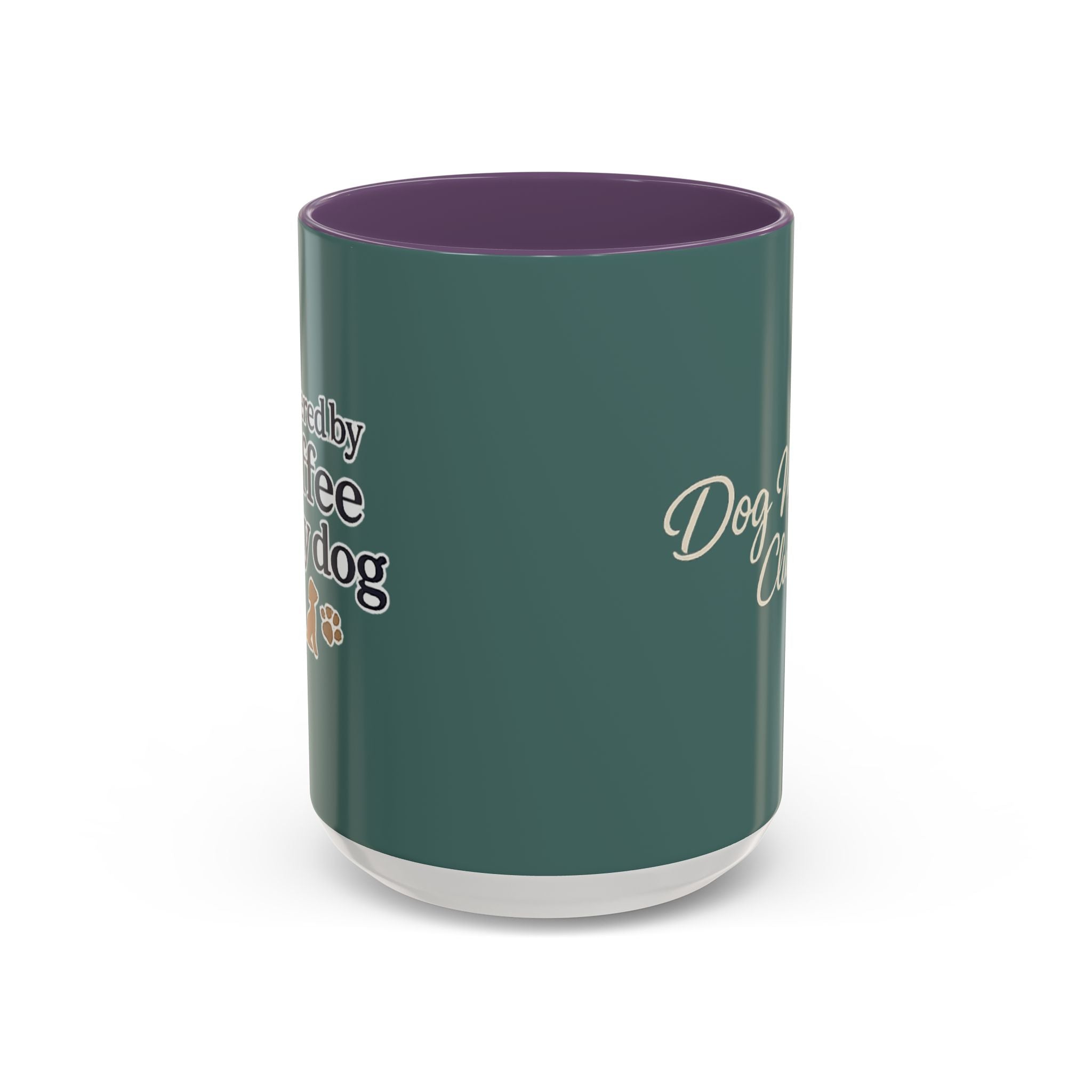 Dog Mum Coffee Mug – “Cuddles. Coffee. Conscious Living.” Accent Mug
