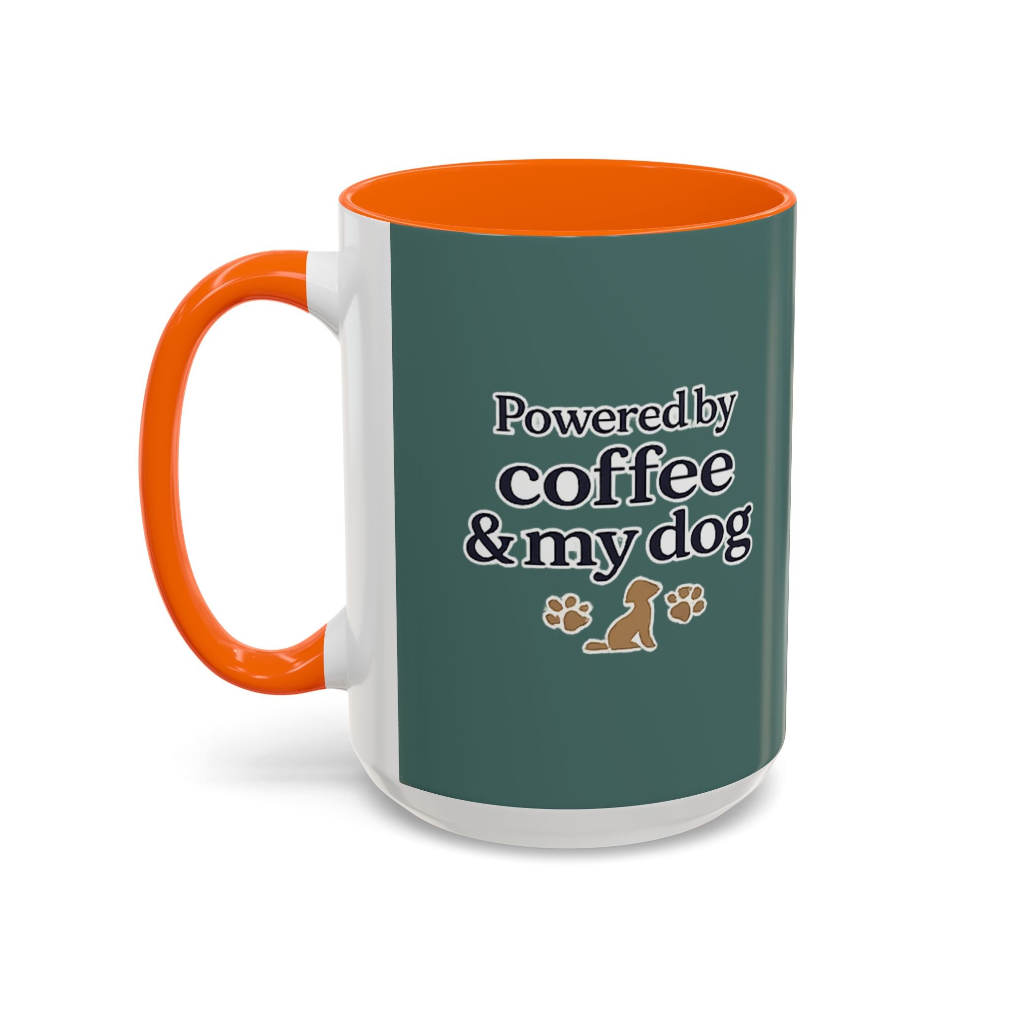 Dog Mum Coffee Mug – “Cuddles. Coffee. Conscious Living.” Accent Mug
