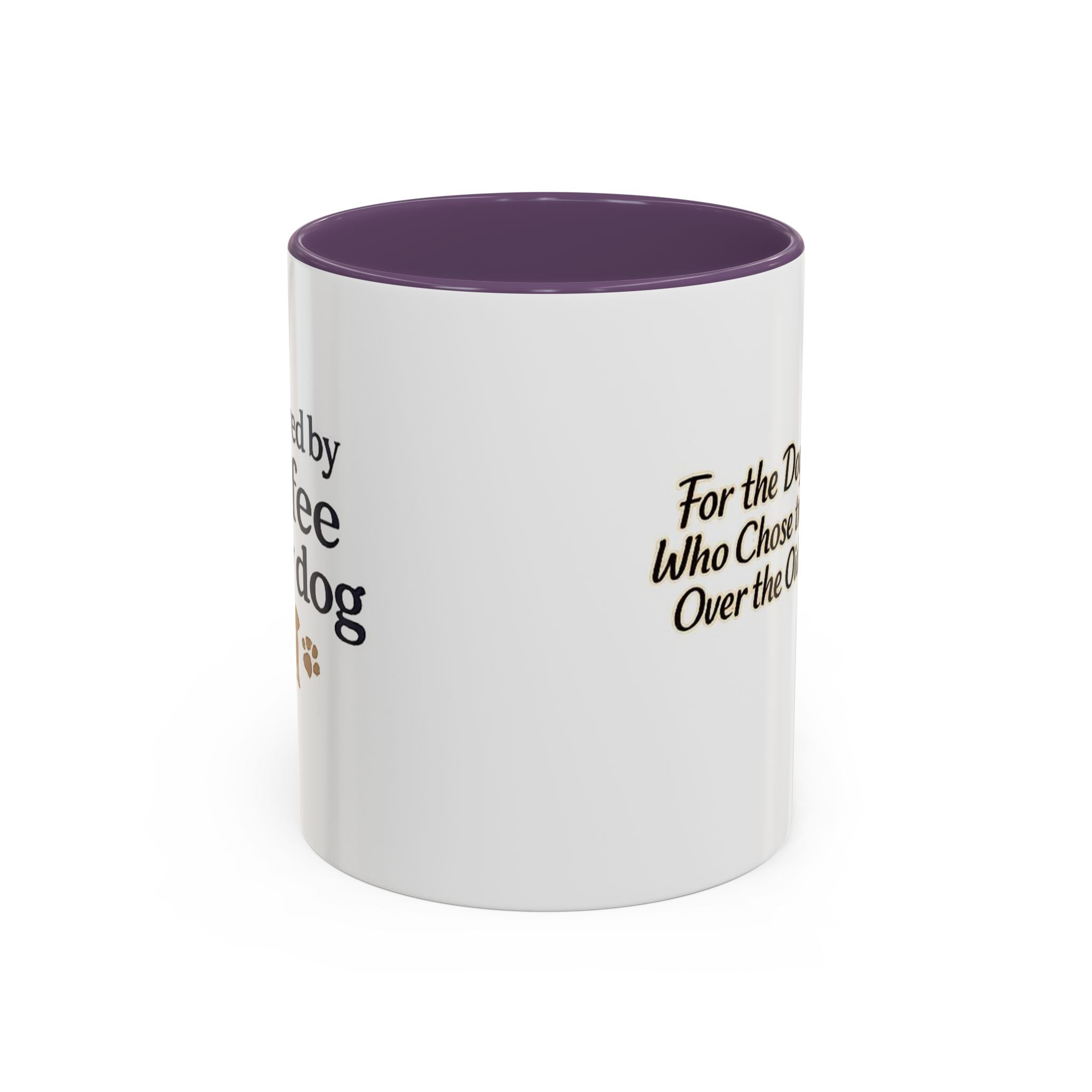 Dog Dad Coffee Mug – "For the Dog Dads Who Chose the Leash Over the Old Script" Accent Mug
