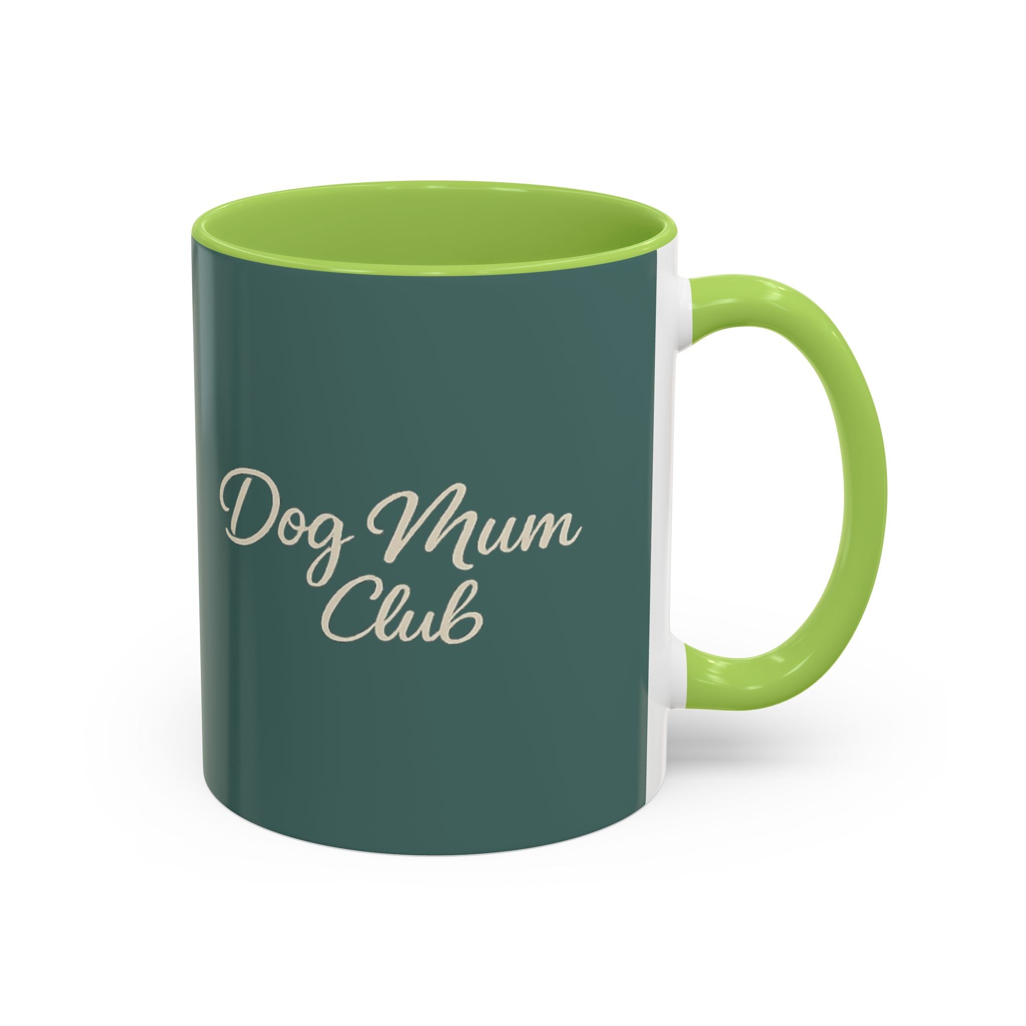 Dog Mum Coffee Mug – “Cuddles. Coffee. Conscious Living.” Accent Mug