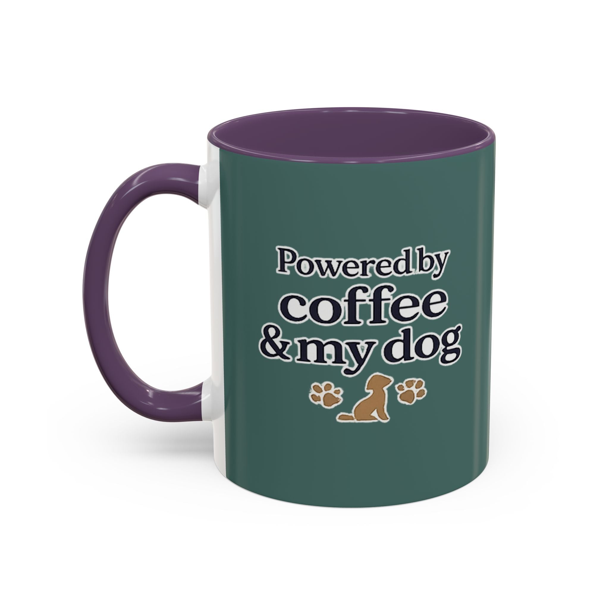 Dog Mum Coffee Mug – “Cuddles. Coffee. Conscious Living.” Accent Mug