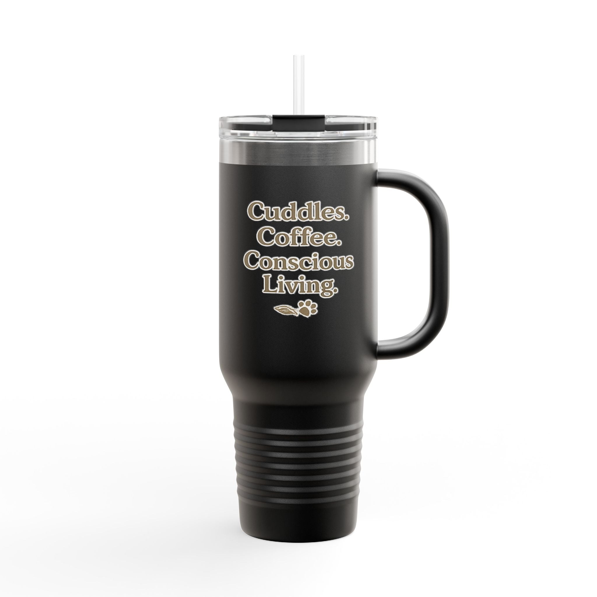 Cuddles & Coffee Conscious Living Tumbler