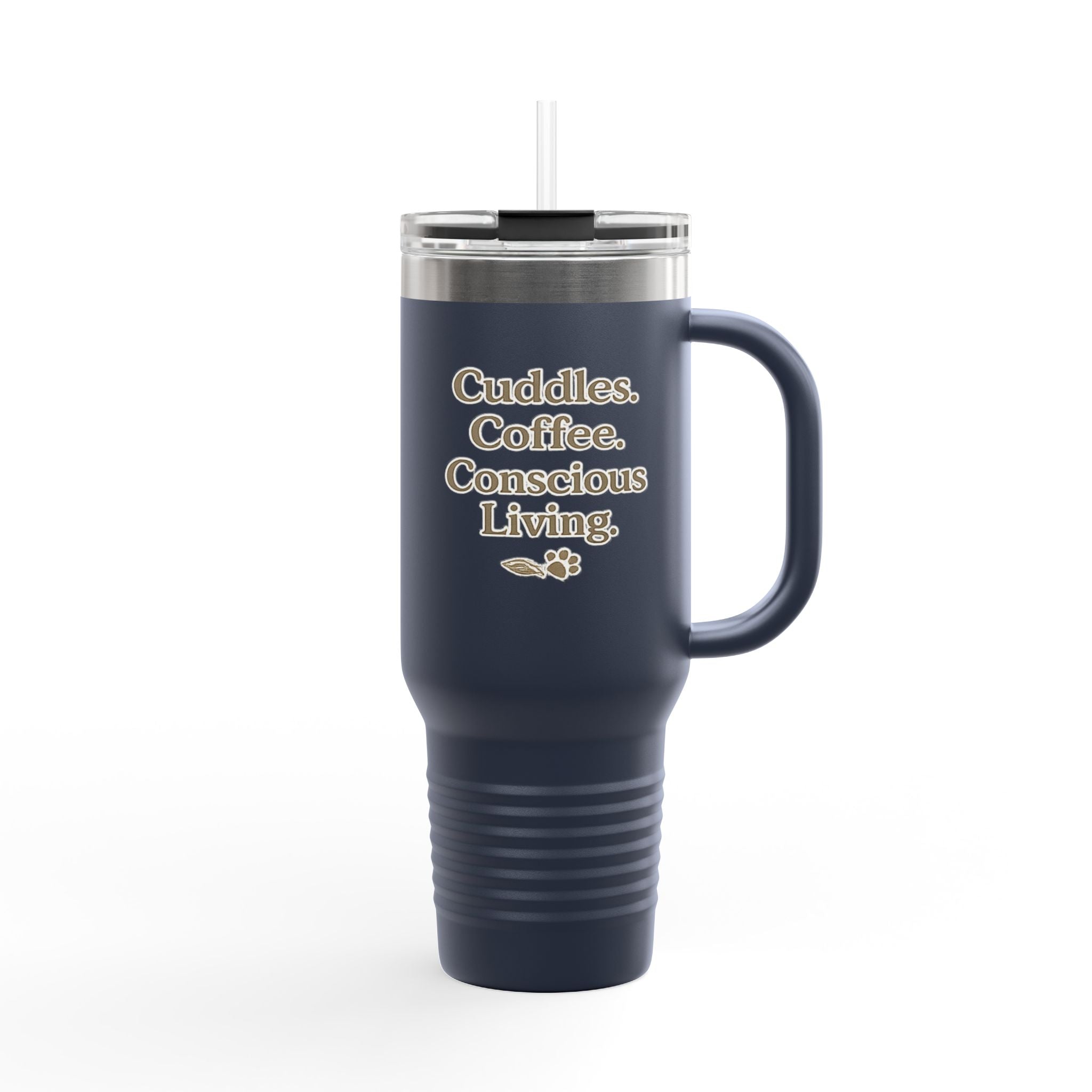 Cuddles & Coffee Conscious Living Tumbler