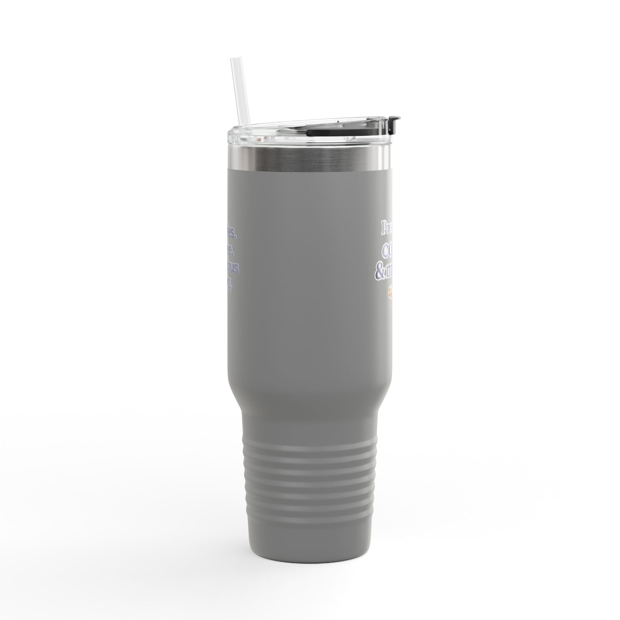 Saved by Coffee & My Dog 40oz Tumbler