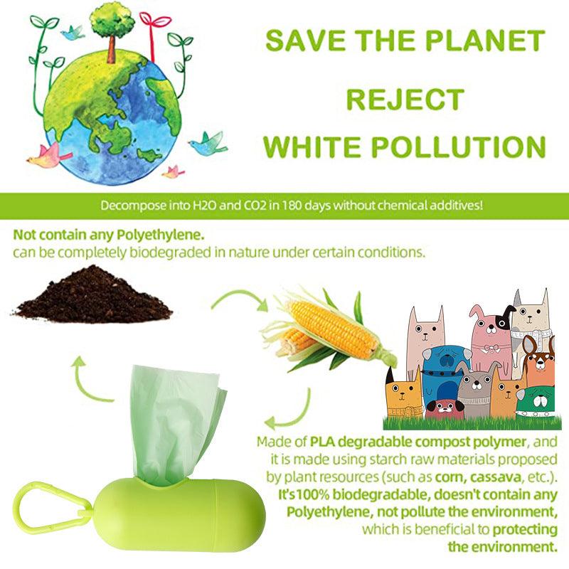 Eco-Friendly Biodegradable Dog Waste Bags