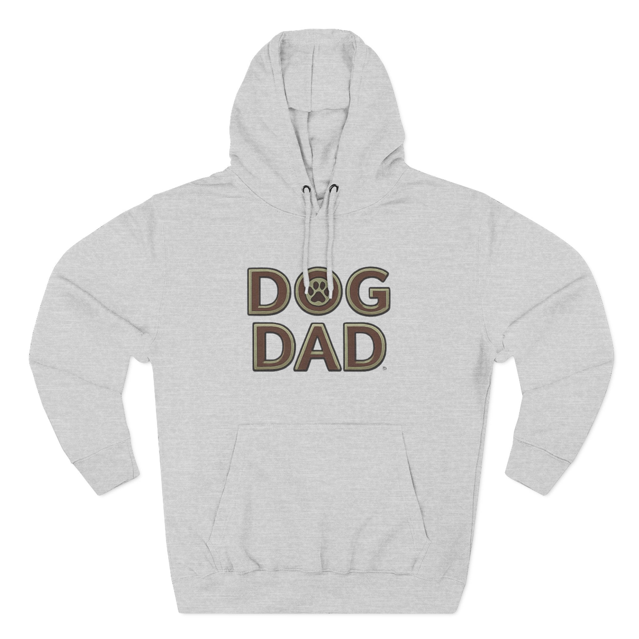 Dog Dad Hoodie — “Dog Dad Club” Cozy Fleece Pullover (Pet Lover Gift)