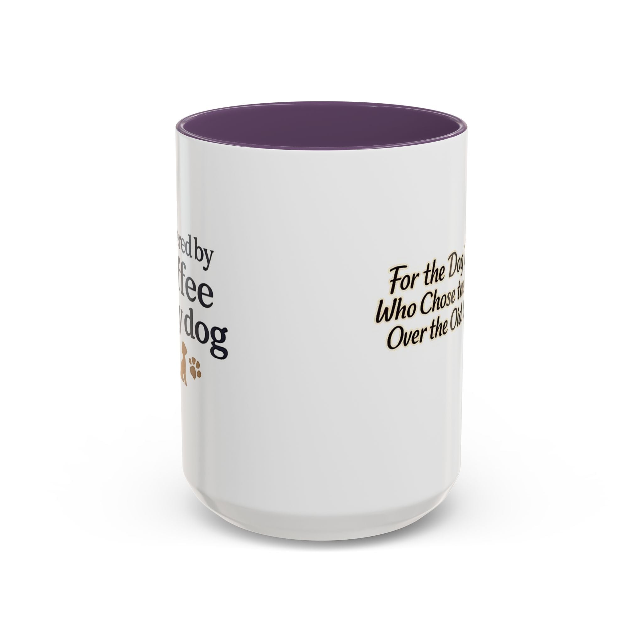 Dog Dad Coffee Mug – "For the Dog Dads Who Chose the Leash Over the Old Script" Accent Mug