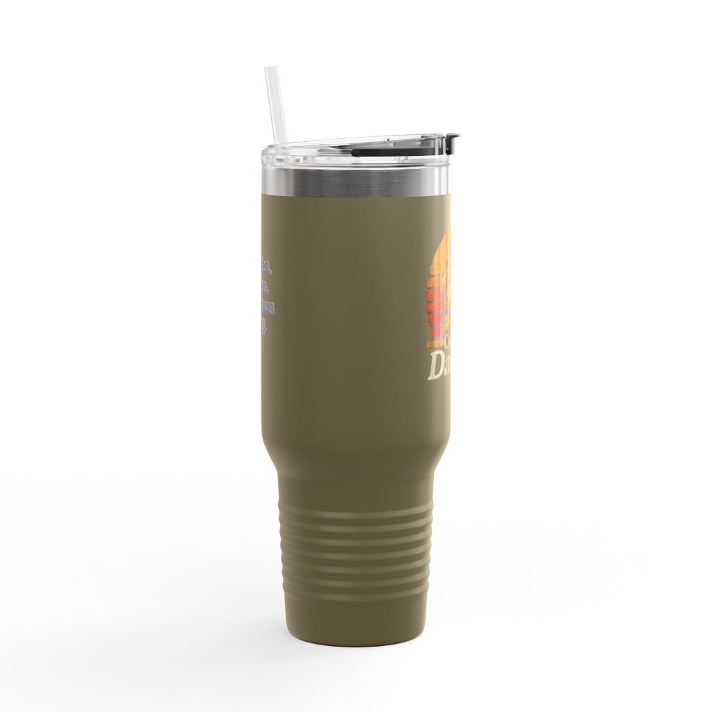 Retro Dog Daddy 40oz Tumbler – Cavoodle Dad Coffee Cup
