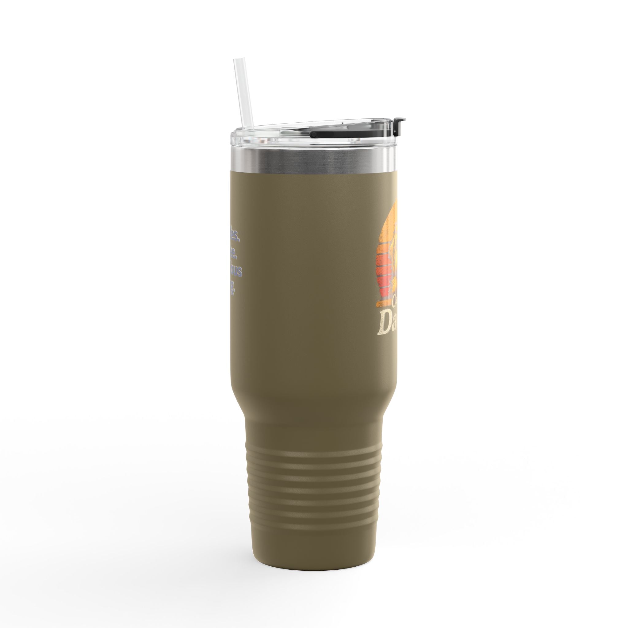 Retro Dog Daddy 40oz Tumbler – Cavoodle Dad Coffee Cup