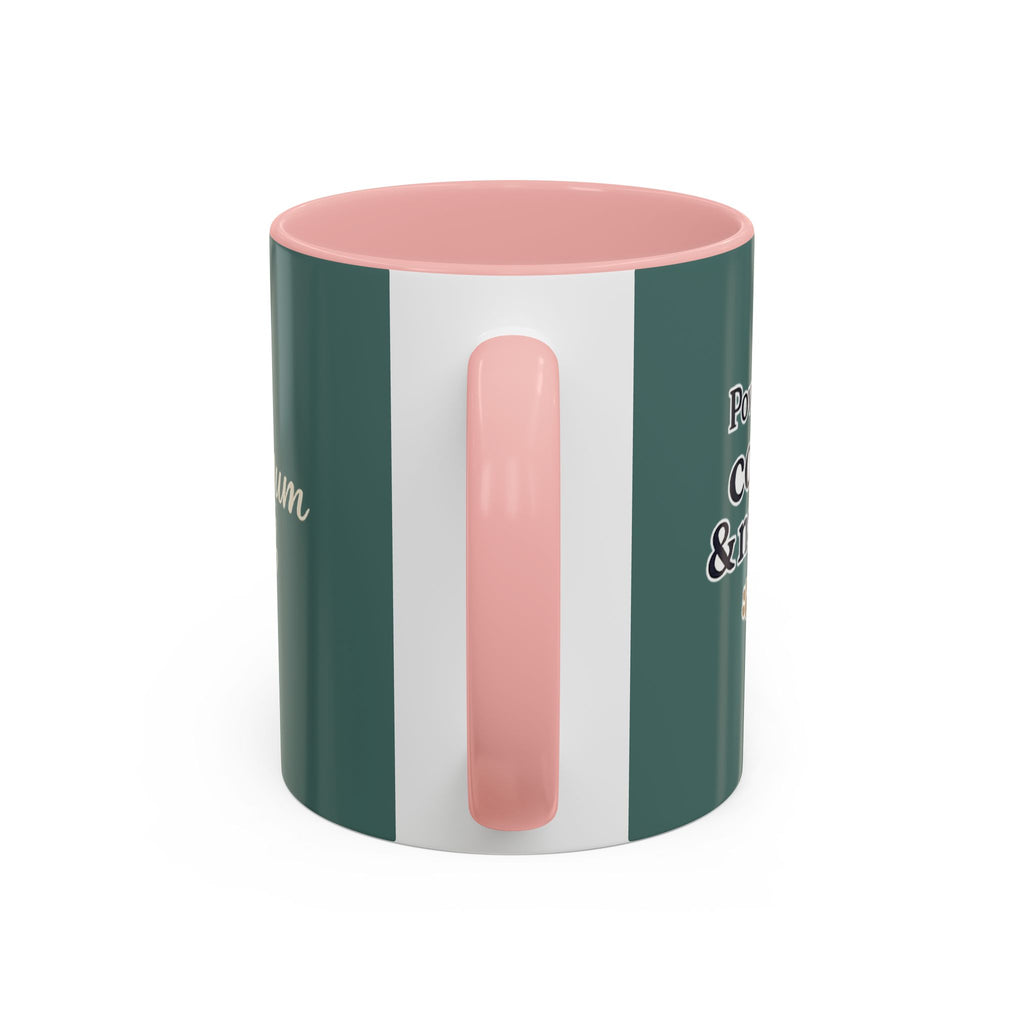 Dog Mum Coffee Mug – “Cuddles. Coffee. Conscious Living.” Accent Mug