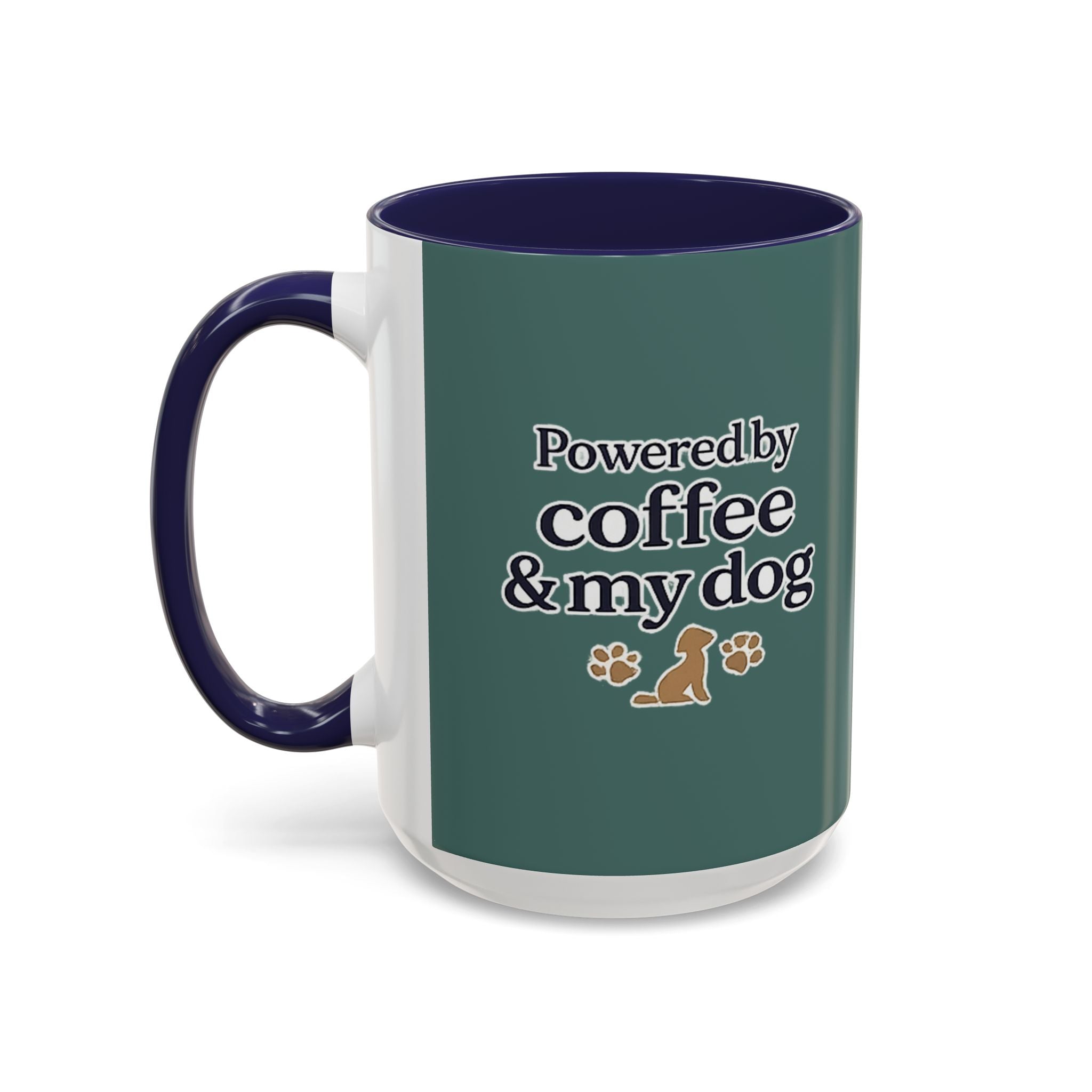 Dog Mum Coffee Mug – “Cuddles. Coffee. Conscious Living.” Accent Mug