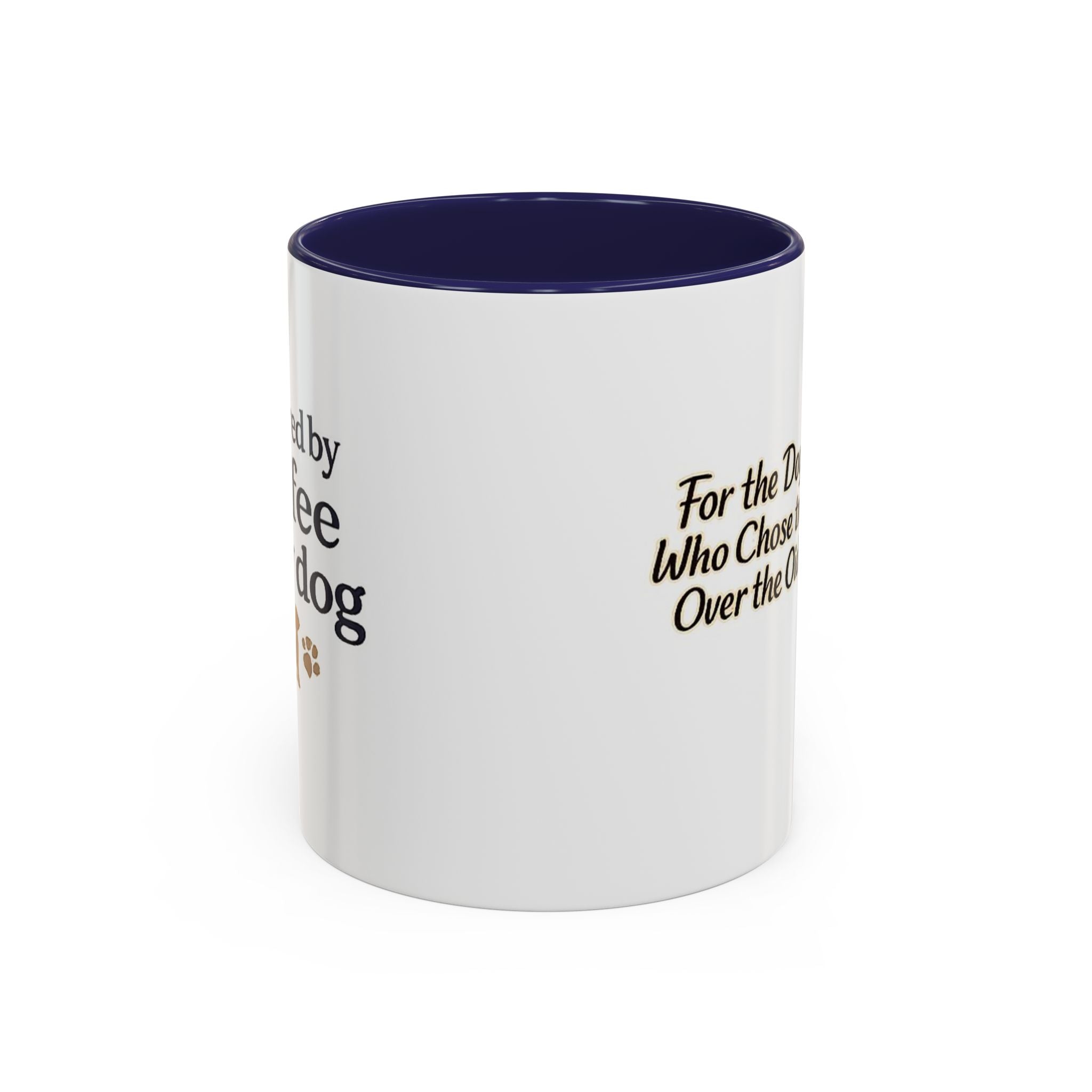 Dog Dad Coffee Mug – "For the Dog Dads Who Chose the Leash Over the Old Script" Accent Mug