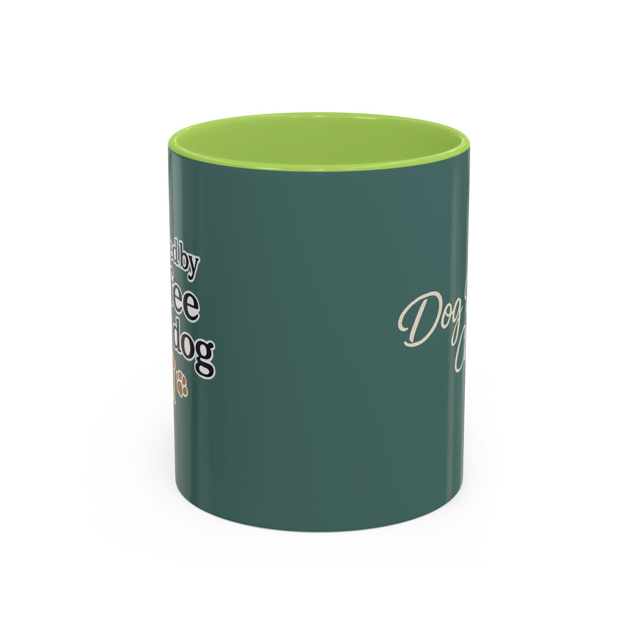 Dog Mum Coffee Mug – “Cuddles. Coffee. Conscious Living.” Accent Mug