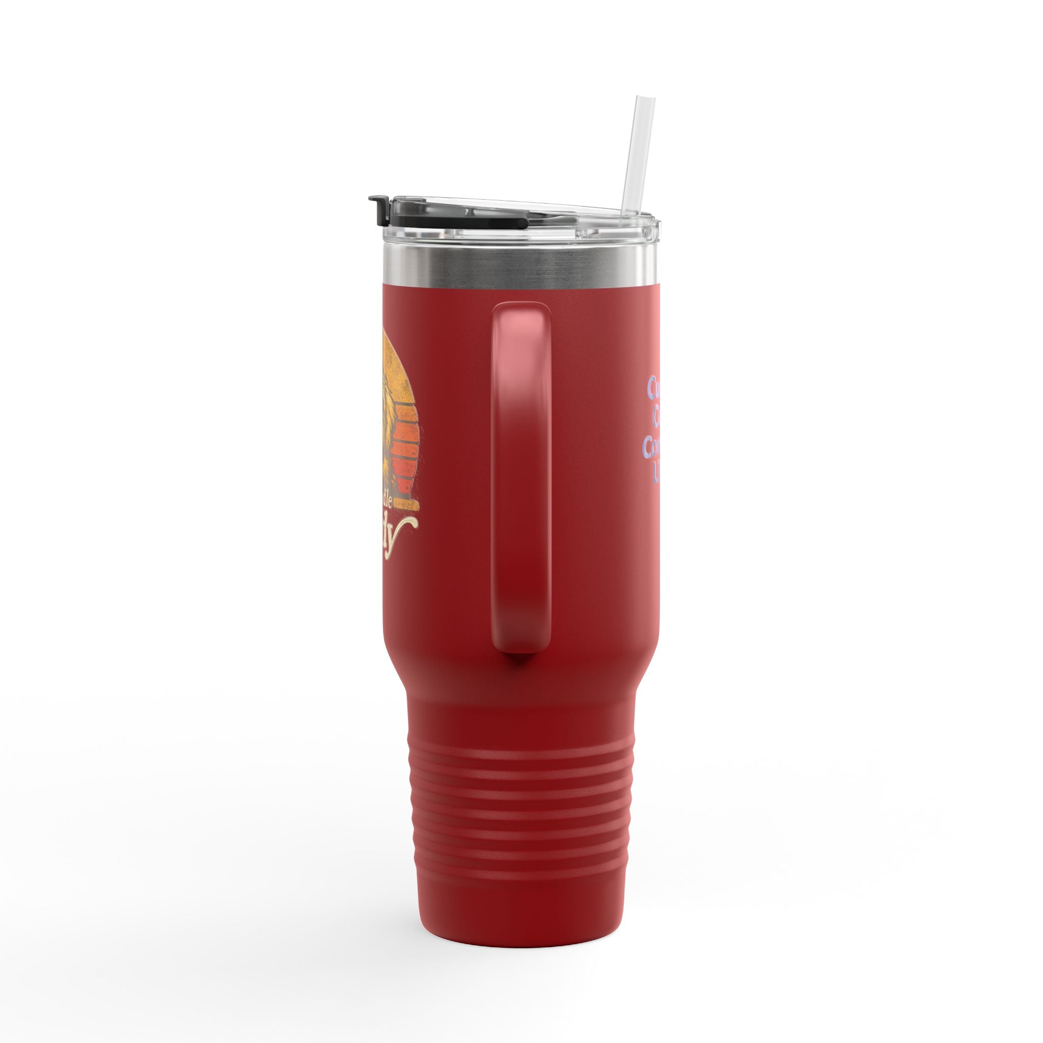 Retro Dog Daddy 40oz Tumbler – Cavoodle Dad Coffee Cup