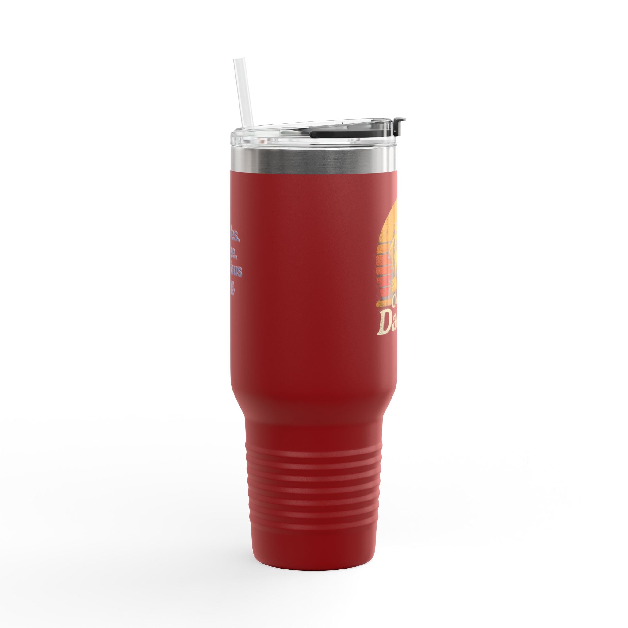 Retro Dog Daddy 40oz Tumbler – Cavoodle Dad Coffee Cup