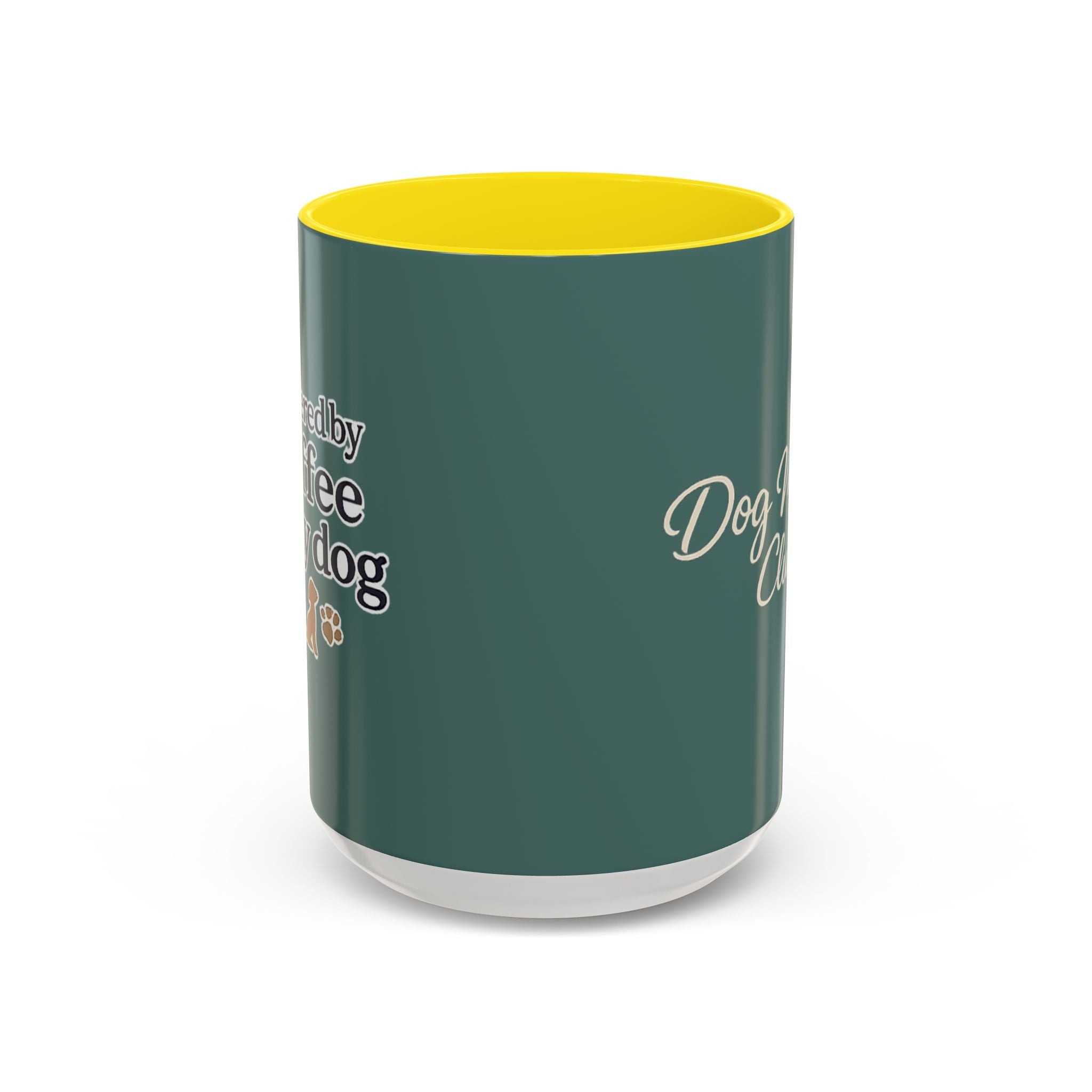 Dog Mum Coffee Mug – “Cuddles. Coffee. Conscious Living.” Accent Mug