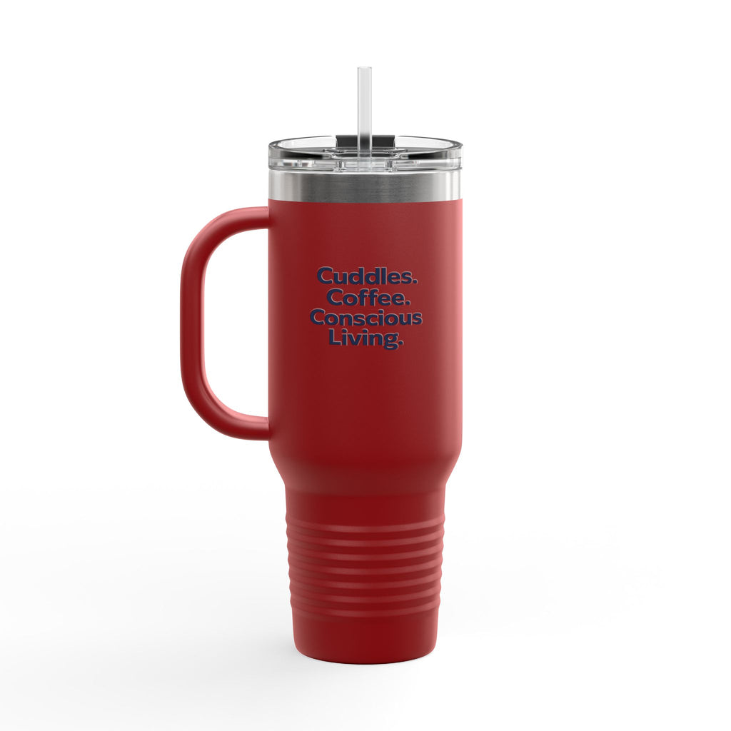 Cuddles & Coffee Conscious Living Tumbler