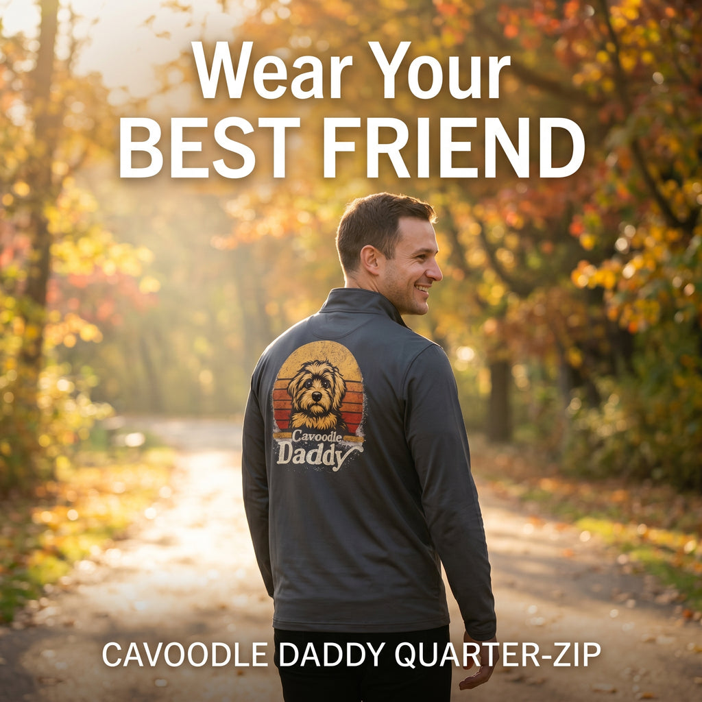 CAVOODLE DADDY QUARTER-ZIP
