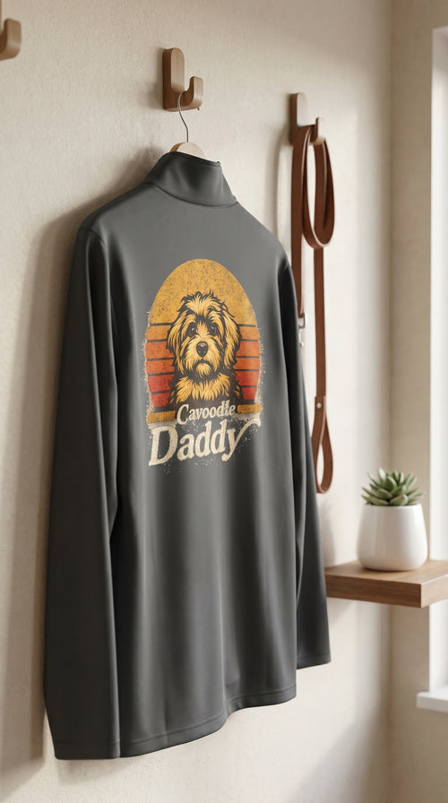 CAVOODLE DADDY QUARTER-ZIP