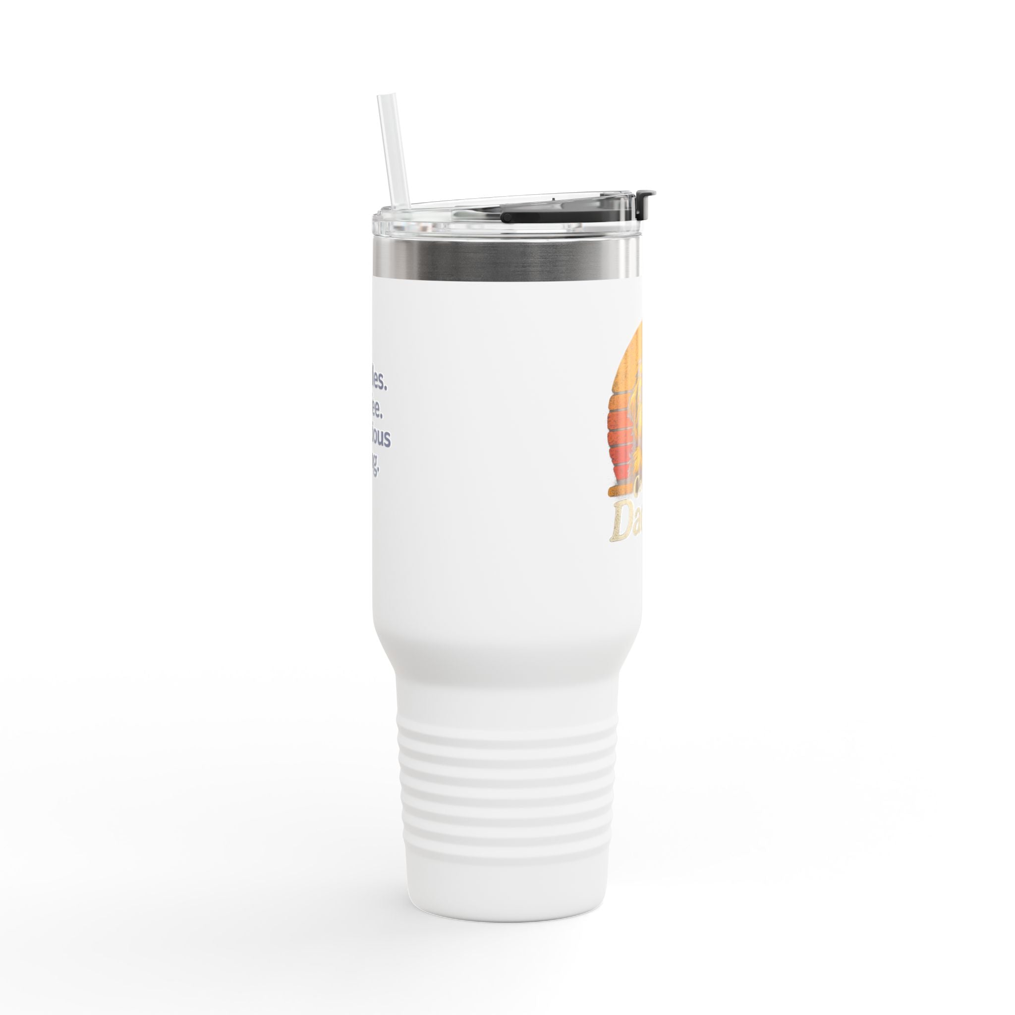 Retro Dog Daddy 40oz Tumbler – Cavoodle Dad Coffee Cup