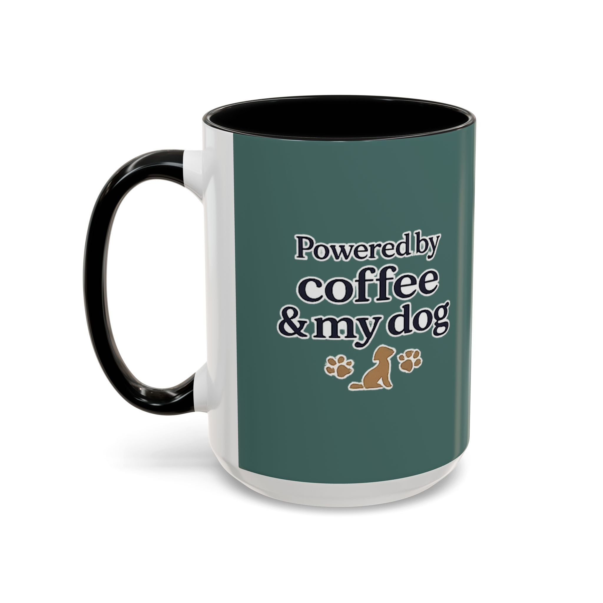 Dog Mum Coffee Mug – “Cuddles. Coffee. Conscious Living.” Accent Mug