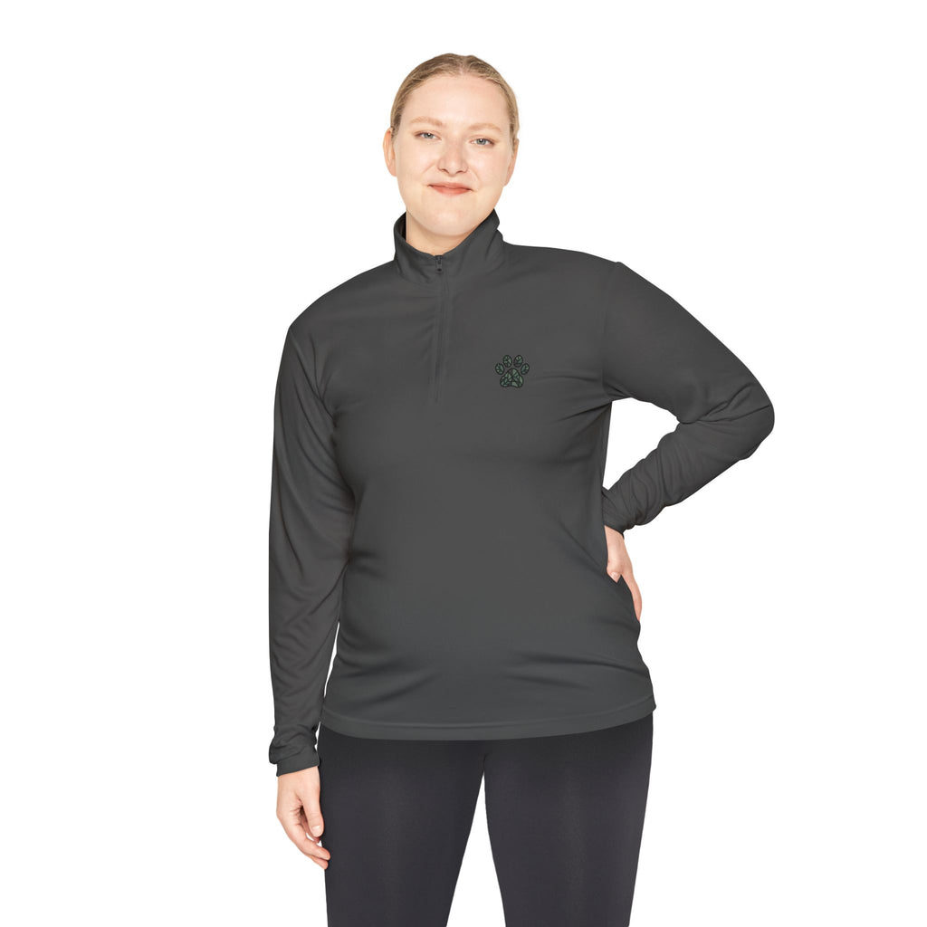 Spoodle Daddy Retro Sunset Quarter-Zip Pullover