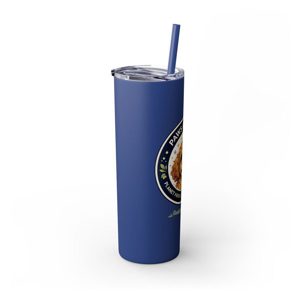 Cuddles Coffee Conscious Logo Pup Design Copy of 20oz Skinny Tumbler