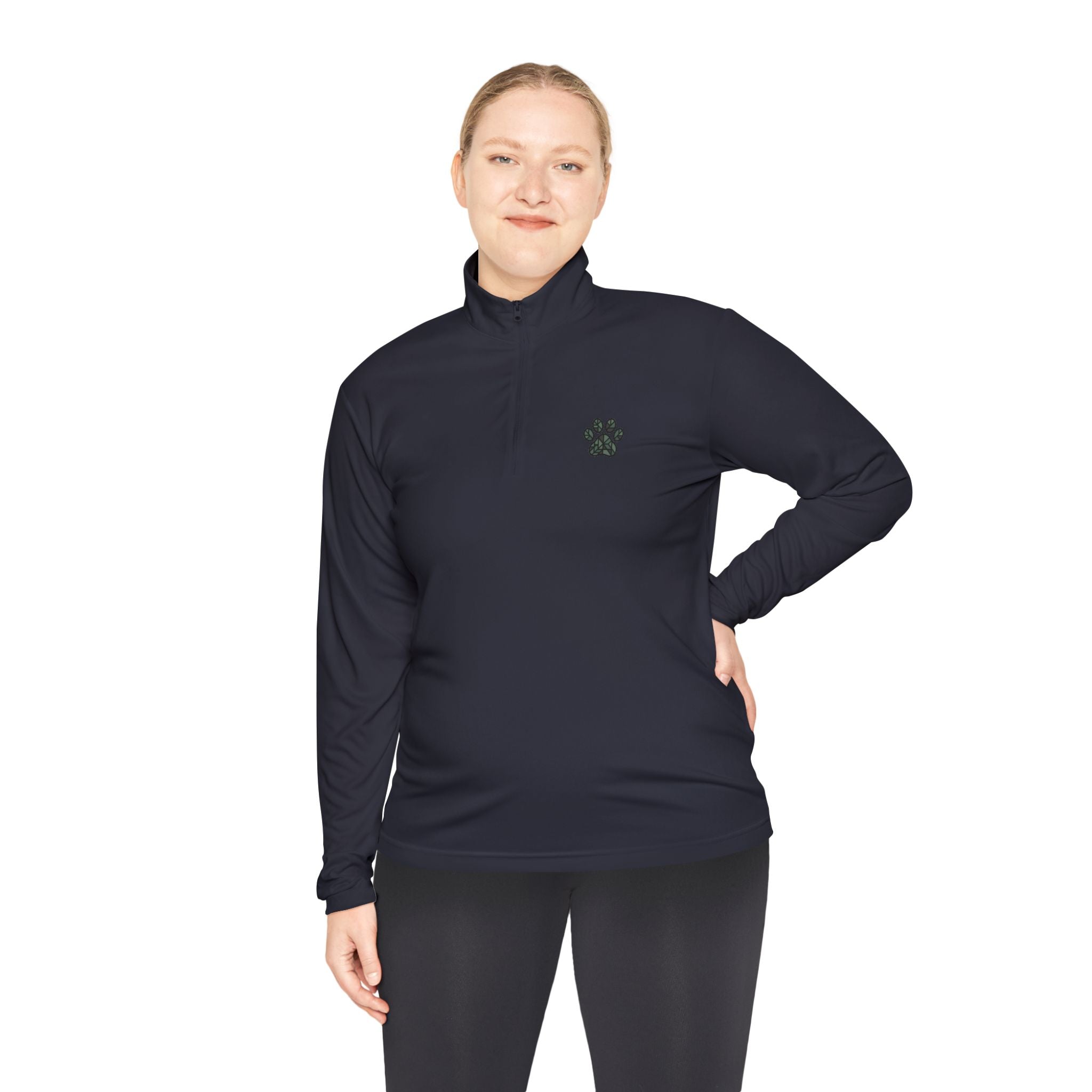 Spoodle Daddy Retro Sunset Quarter-Zip Pullover