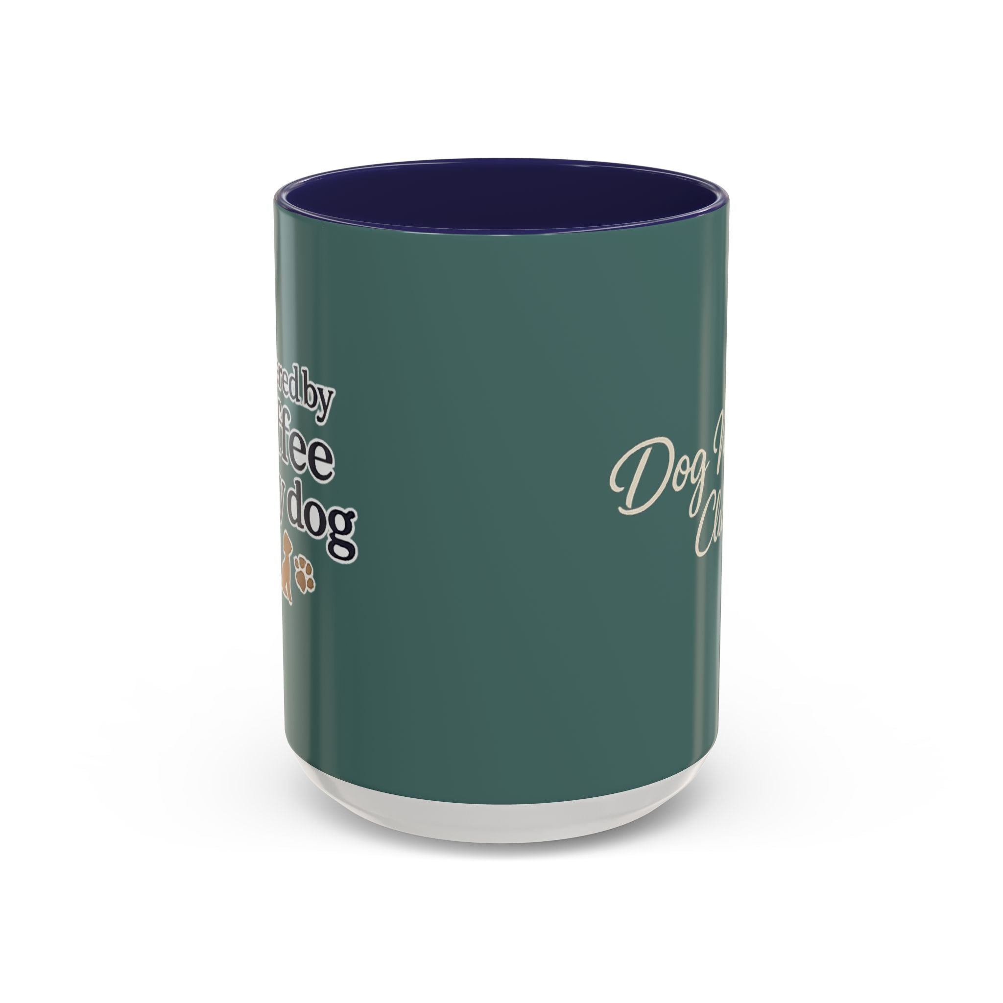 Dog Mum Coffee Mug – “Cuddles. Coffee. Conscious Living.” Accent Mug