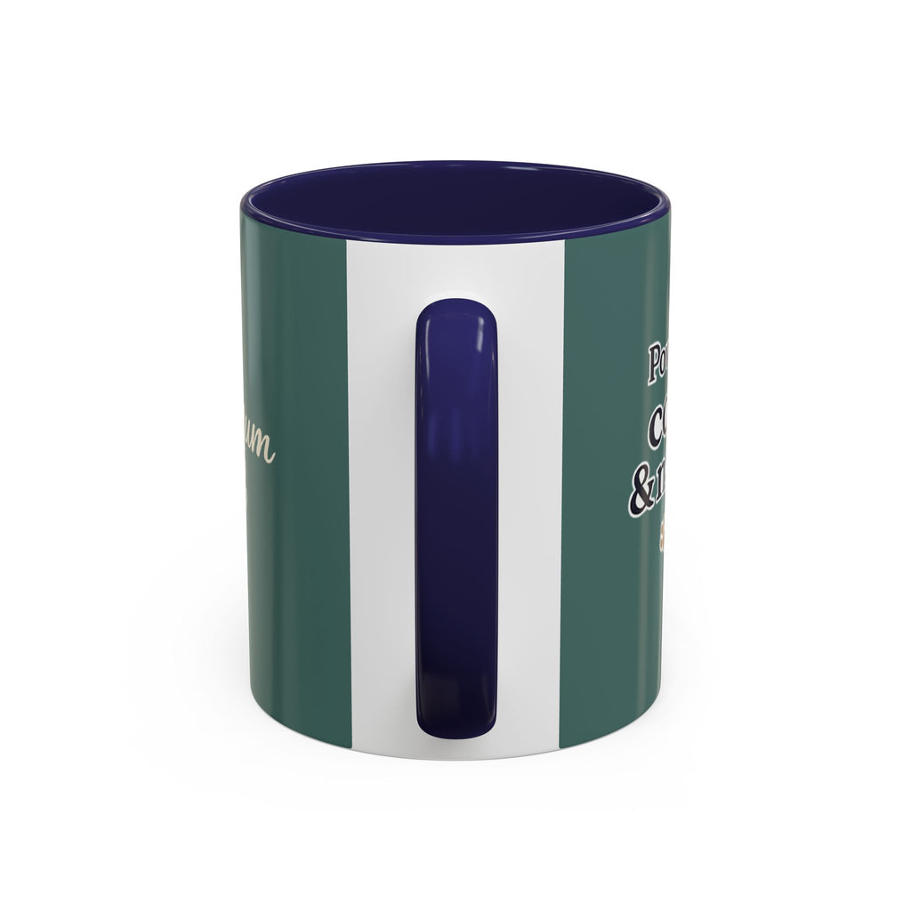 Dog Mum Coffee Mug – “Cuddles. Coffee. Conscious Living.” Accent Mug