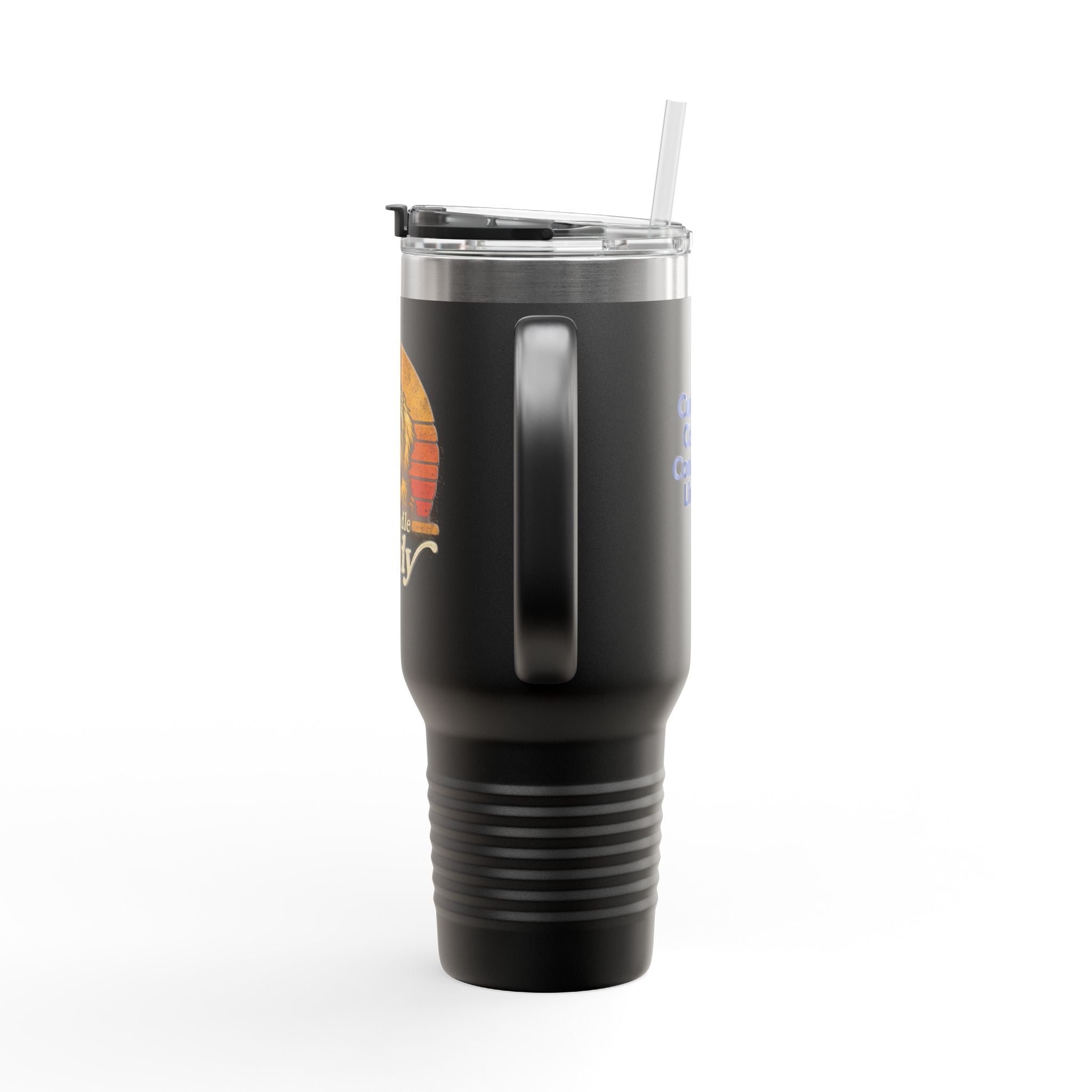 Retro Dog Daddy 40oz Tumbler – Cavoodle Dad Coffee Cup