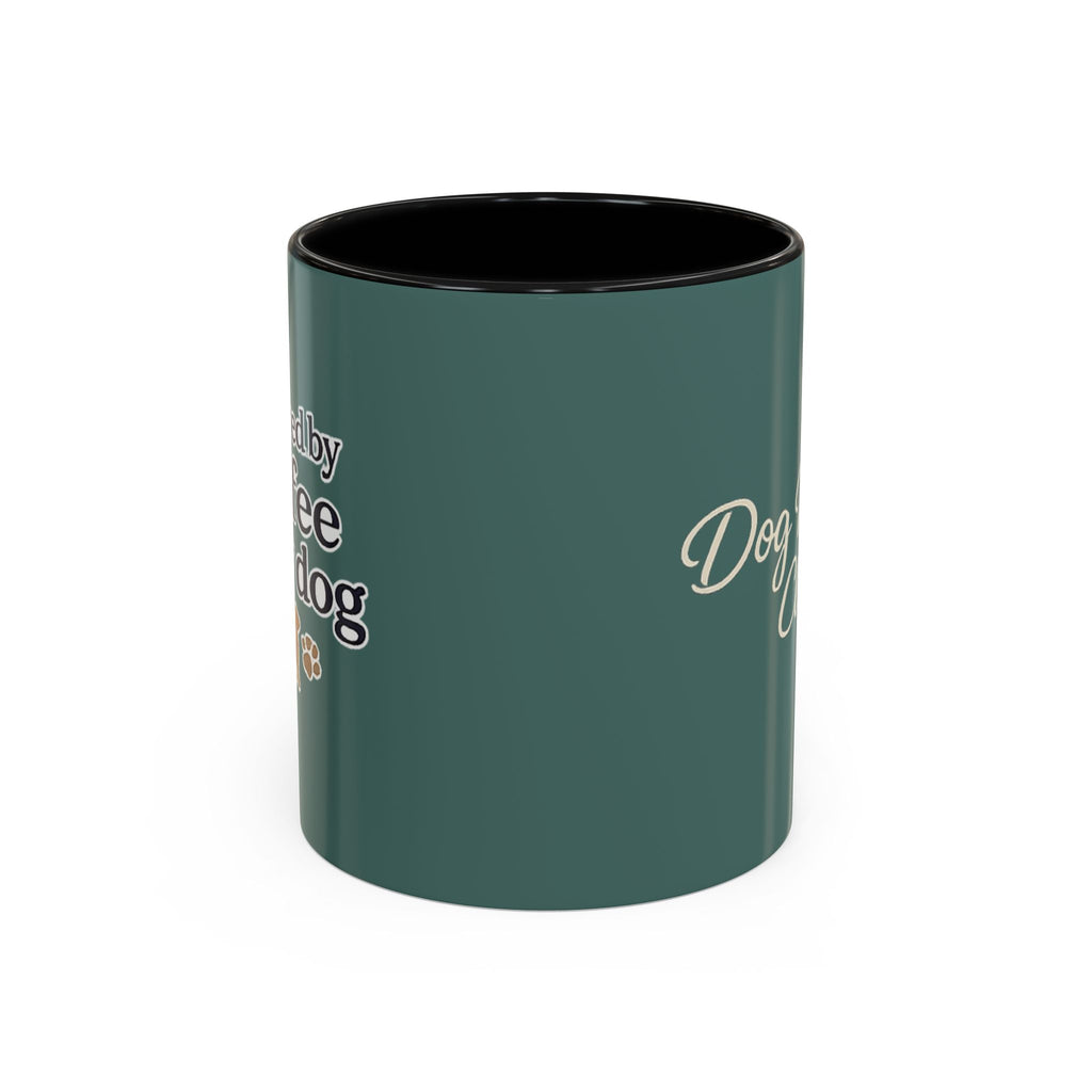 Dog Mum Coffee Mug – “Cuddles. Coffee. Conscious Living.” Accent Mug