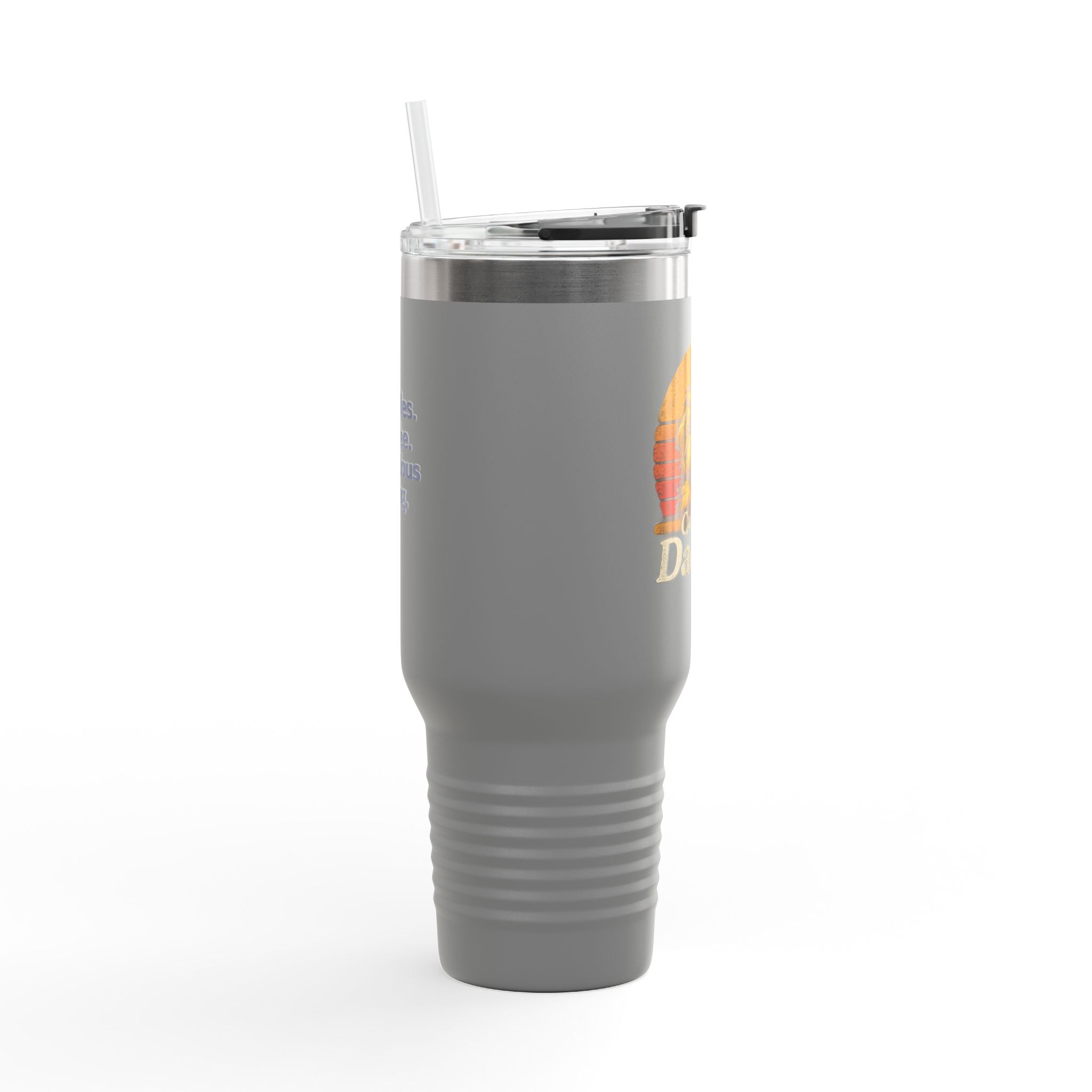 Retro Dog Daddy 40oz Tumbler – Cavoodle Dad Coffee Cup