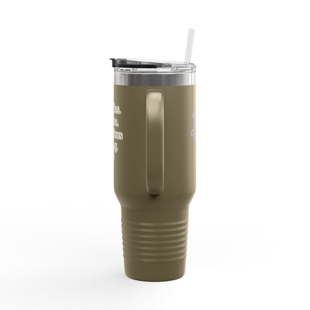 Cuddles & Coffee Conscious Living Tumbler