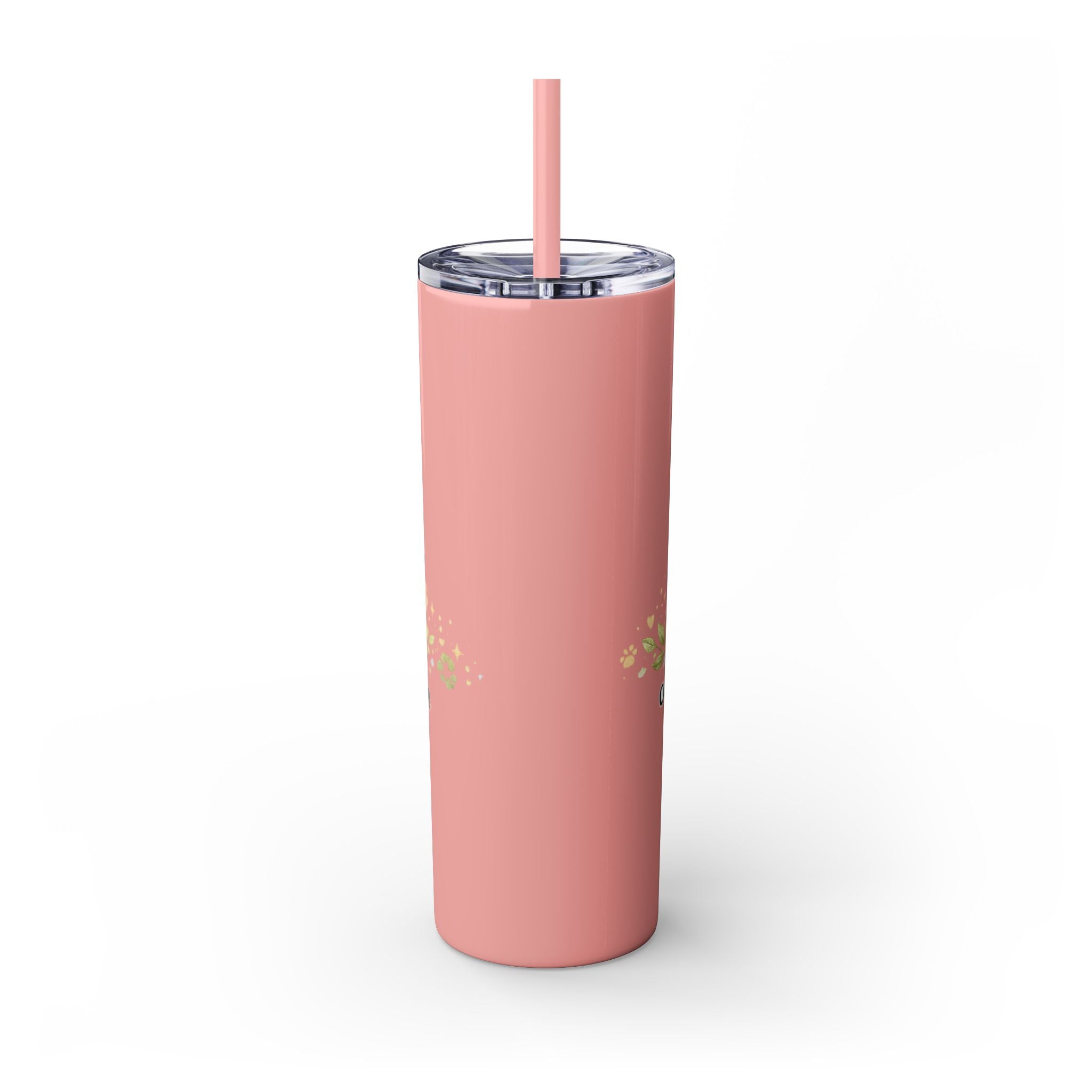 Cuddles Coffee Conscious Pup Design 20oz Skinny Tumbler