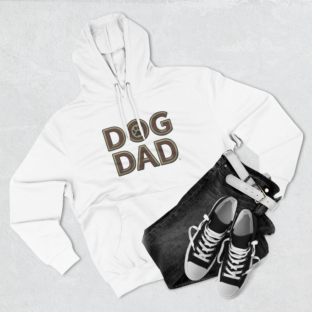Dog Dad Hoodie — “Dog Dad Club” Cozy Fleece Pullover (Pet Lover Gift)