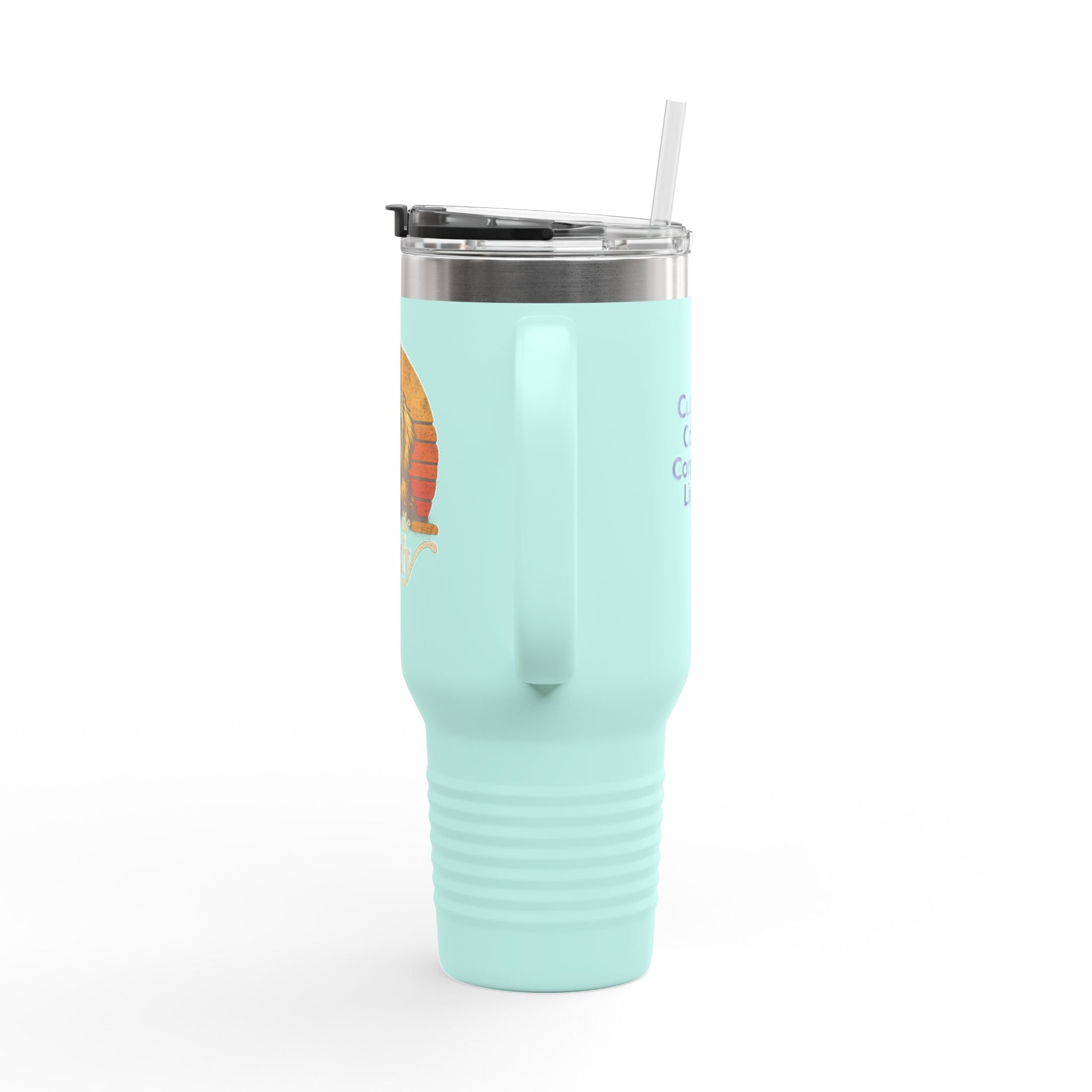 Retro Dog Daddy 40oz Tumbler – Cavoodle Dad Coffee Cup