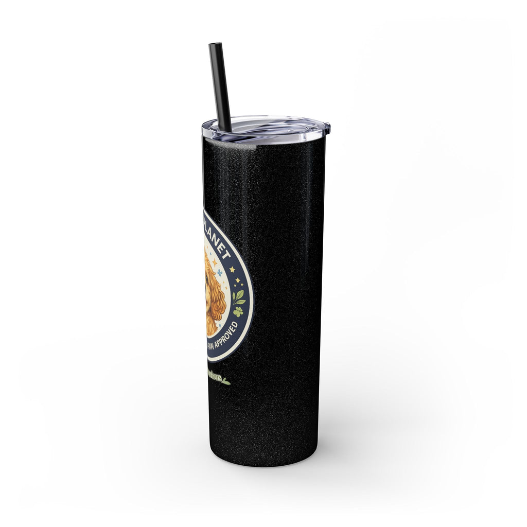 Cuddles Coffee Conscious Logo Pup Design Copy of 20oz Skinny Tumbler