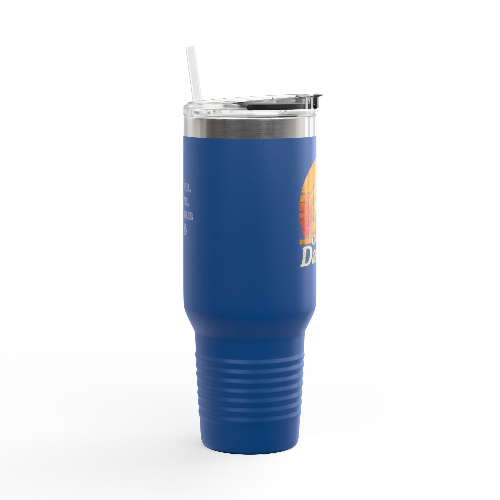 Retro Dog Daddy 40oz Tumbler – Cavoodle Dad Coffee Cup
